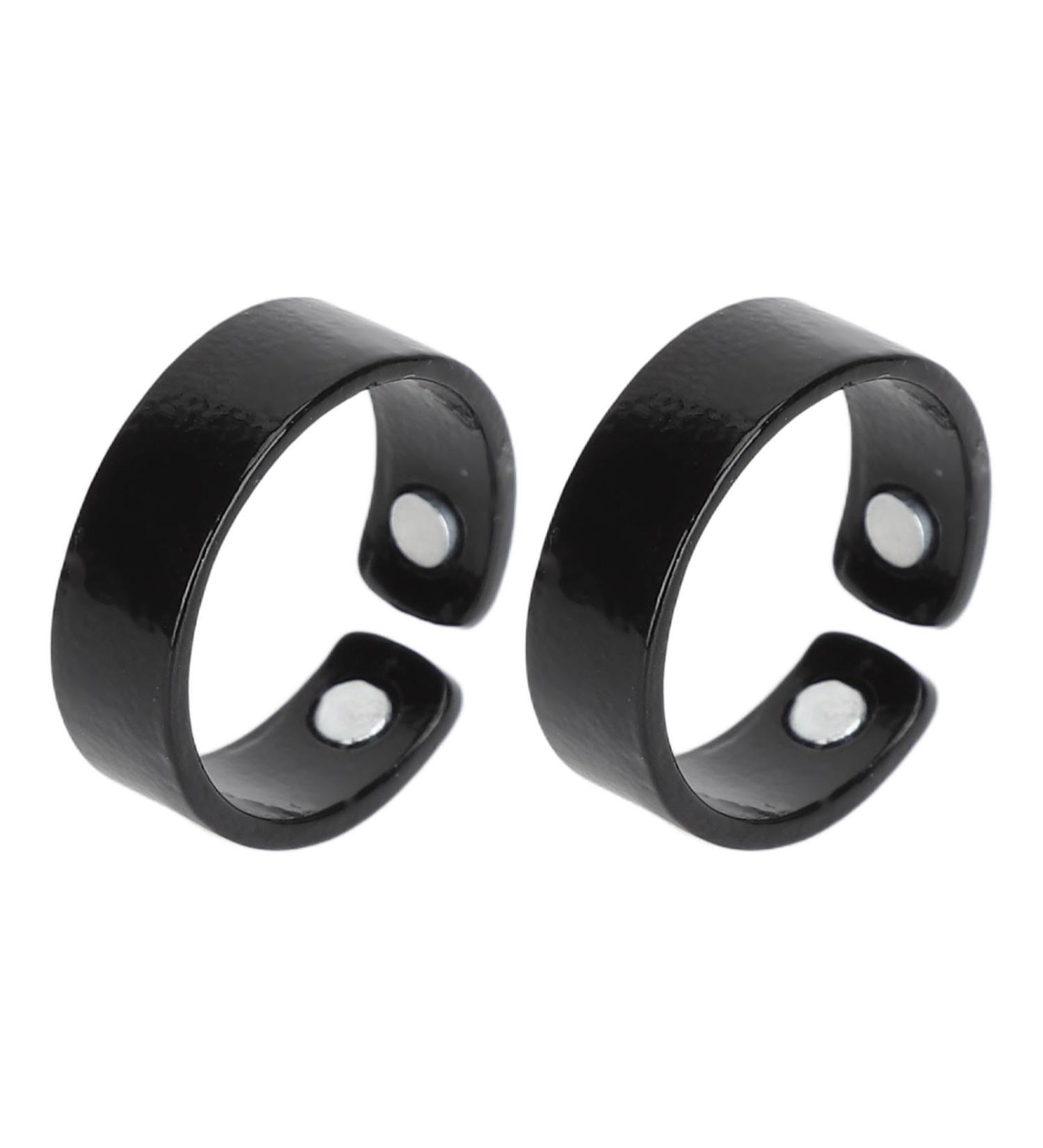 2-Piece Acupressure Blood Sugar Control Ring | Balance Insulin Pain Relief Improve Sleep | Adjustable Wellness Solution - Buy Online on GoSupps.com