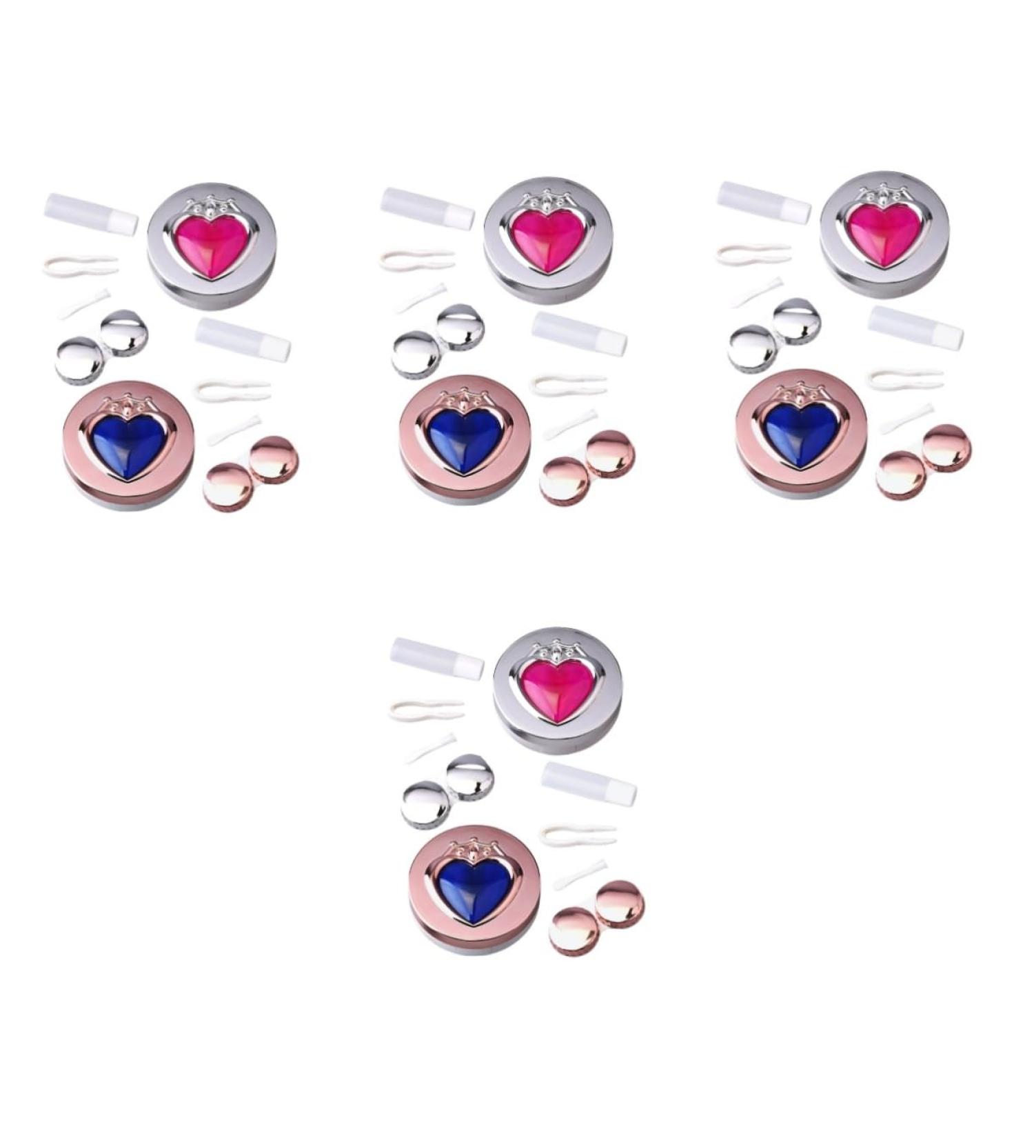 LALAFINA 8 STK Contact Lens Container | Organizer Box with Tweezers & Glasses Case | Perfect for Travel & Home Use - Buy Online on GoSupps.com