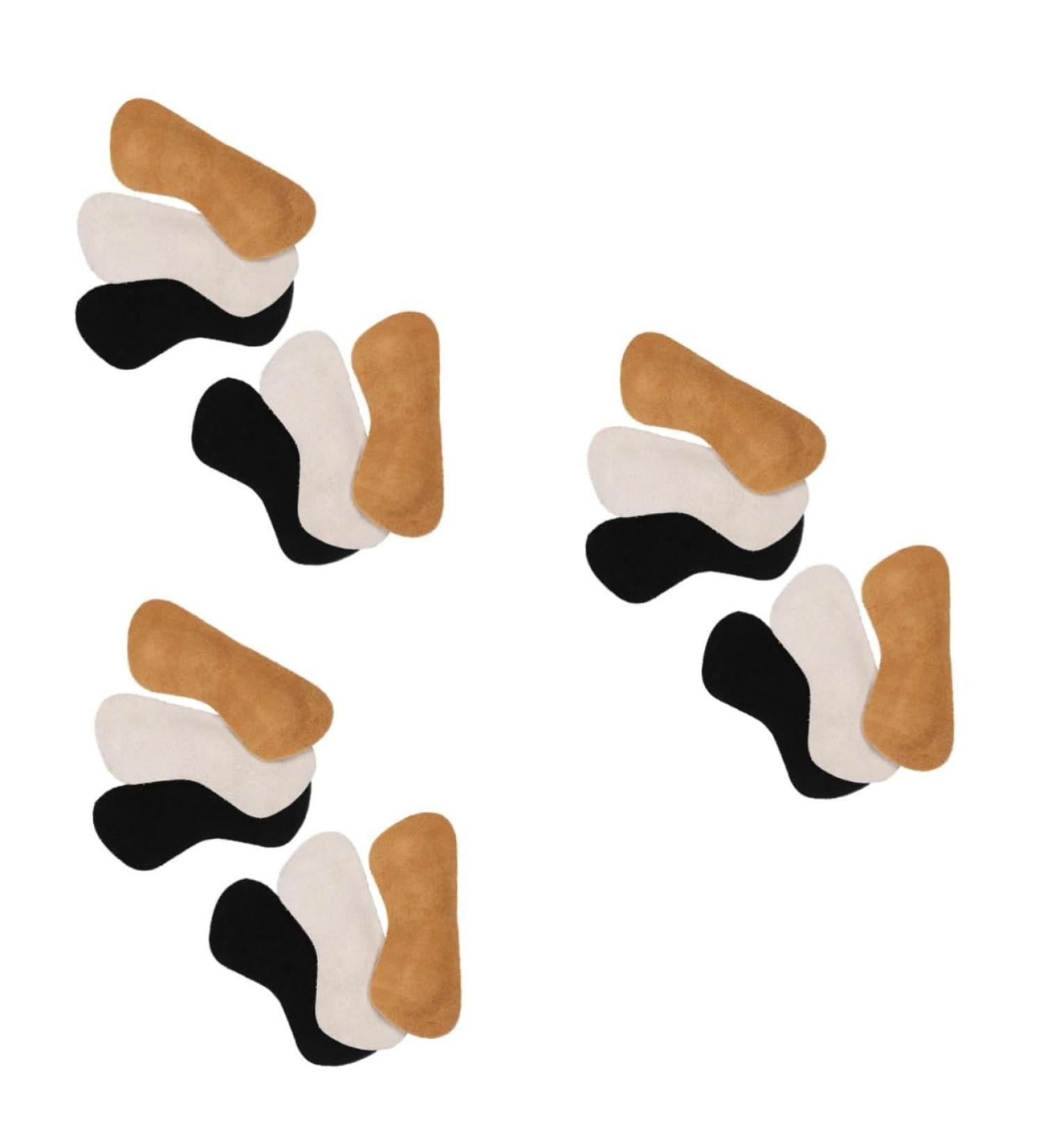 NOLITOY 9 Pairs Non Heel Pads Self-Adhesive Heel Grips & Cushions for Comfortable Fit | Anti-Slip Inserts for Men & Women - Buy Online on GoSupps.com