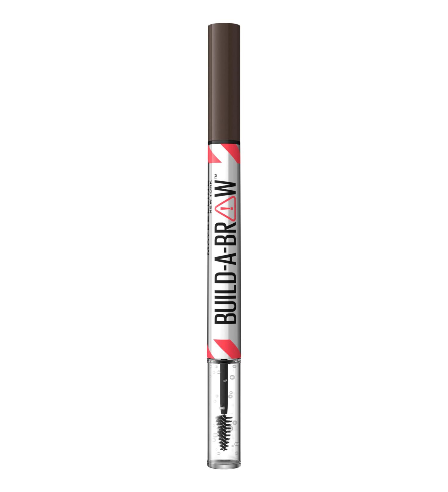 Buy Maybelline New York 2in1 Eyebrow Pencil Full & Defined Eyebrows Vegan No. 260 Deep Brown 24-Hour Hold International Shipping - Buy Online on GoSupps.com