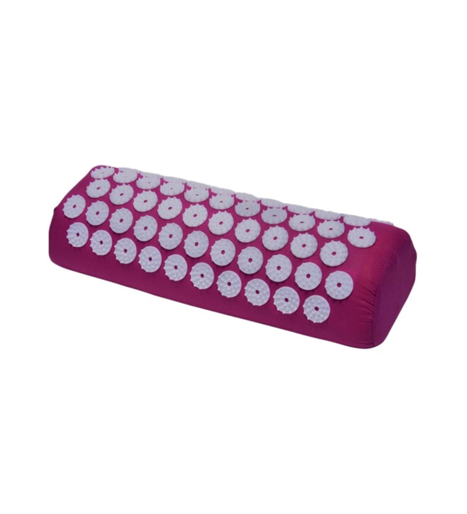 Eco-Friendly Acupressure Massage Cushion & Pillow | Natural Linen Cotton - Stress Relief & Trigger Point Therapy - Buy Online on GoSupps.com