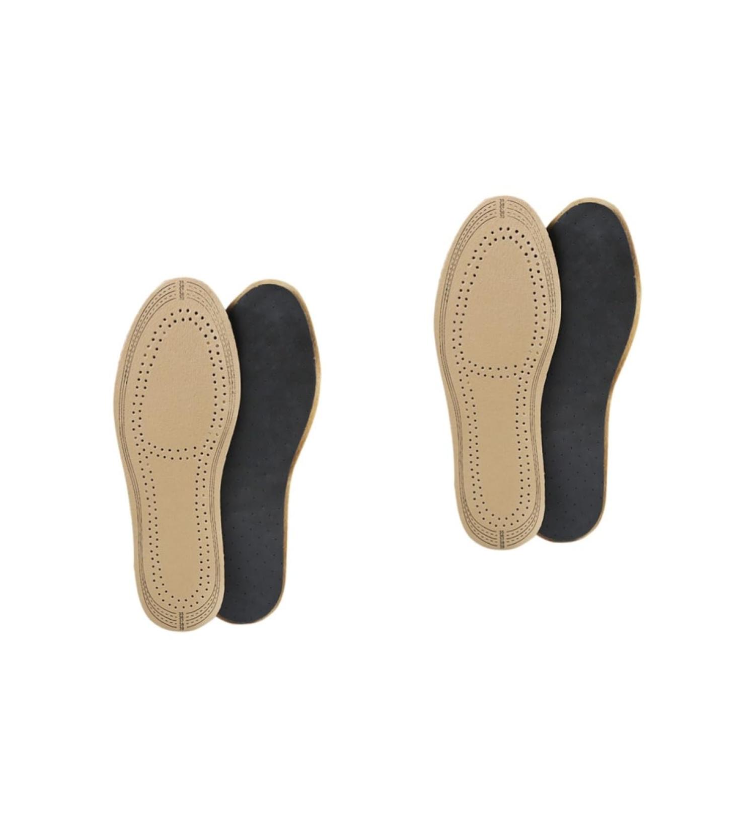FOMIYES Pigskin Sports Insoles - Ultra Thin Breathable Cushioned Inserts for Men | 2 Pairs of Absorbing Insoles for Maximum Comfort - Buy Online on GoSupps.com