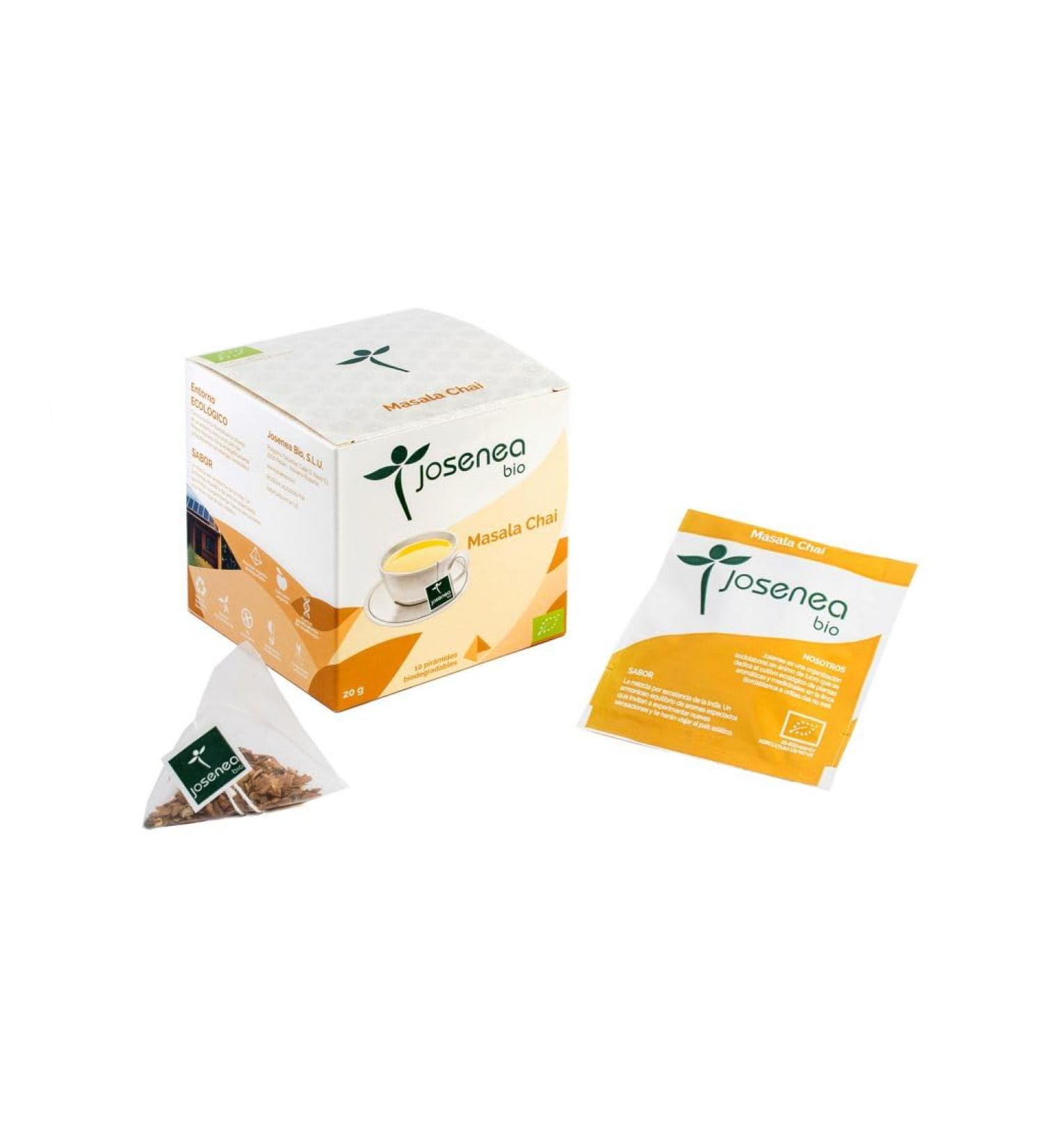 Josenea Masala Chai 10Piramides Ensum es Bio 200 g