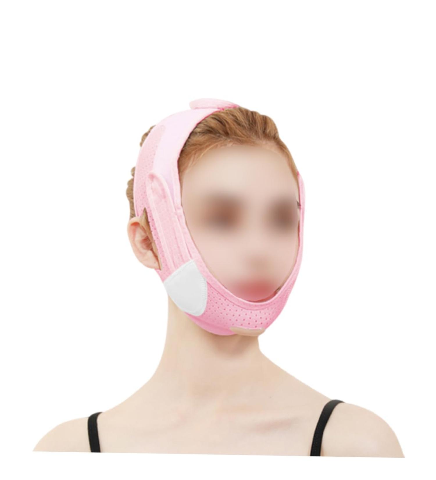Beaupretty Tape lifting mask V line sleep masks neck tightening tape lift mask v line lifting chin Mask Chin Strap anti wrinkle adhesive tape line ribbon Mask - Buy Online on GoSupps.com