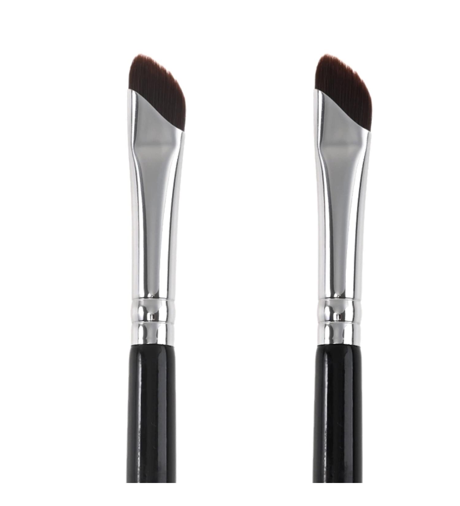 RMISODO 2 Pcs Angled Eyeliner Brush Set - Professional Slanted Eye Shadow Brushes for Precise Gel Eyeliner Application - Buy Online on GoSupps.com