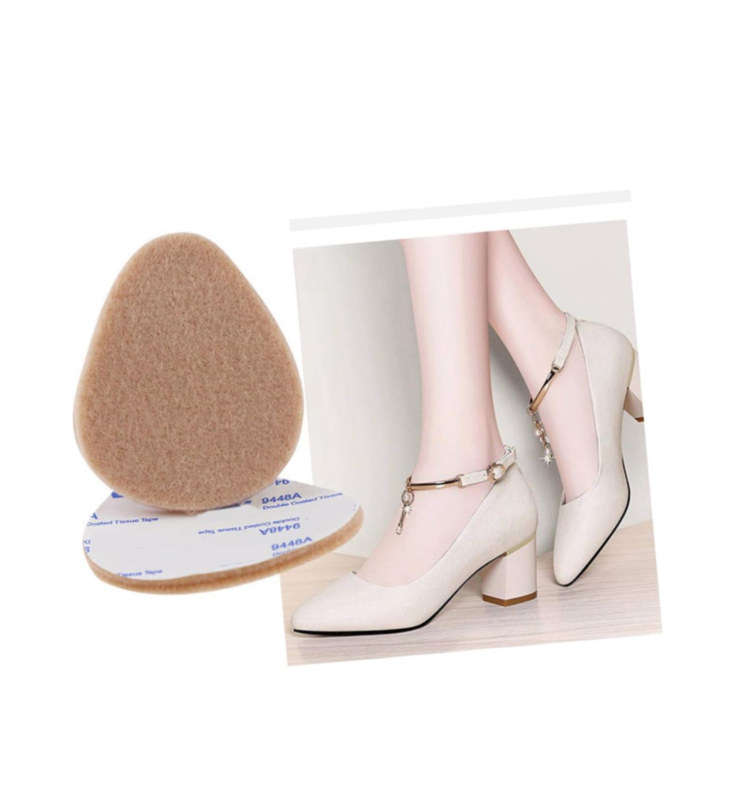 FRCOLOR High Heel Cushions - 18 Pairs Non-Slip Forefoot Pads for Pain Relief | Assorted Colors | Ideal for Plantar Support - Buy Online on GoSupps.com