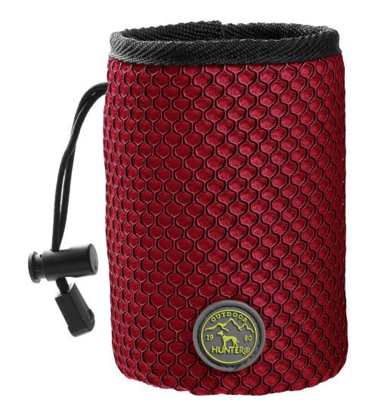 HUNTER Hilo Basic Treat Pouch - Red | One-Size | Buy Online for International Shipping - Buy Online on GoSupps.com