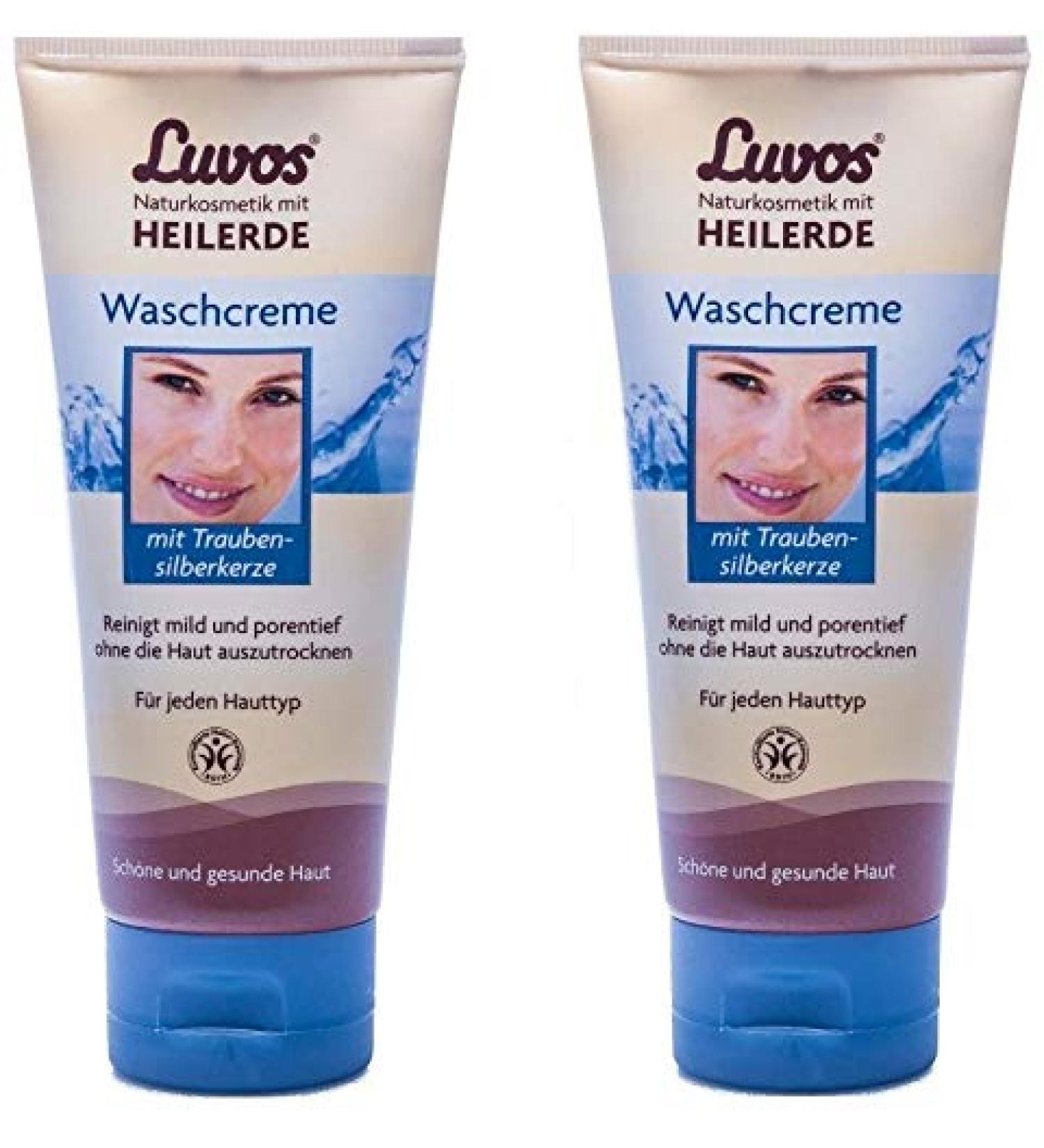  Luvos Luvos Pack of 2 Cleansing Creams - Gently cleanses the skin (2 x 100 ml) - Buy Online on GoSupps.com