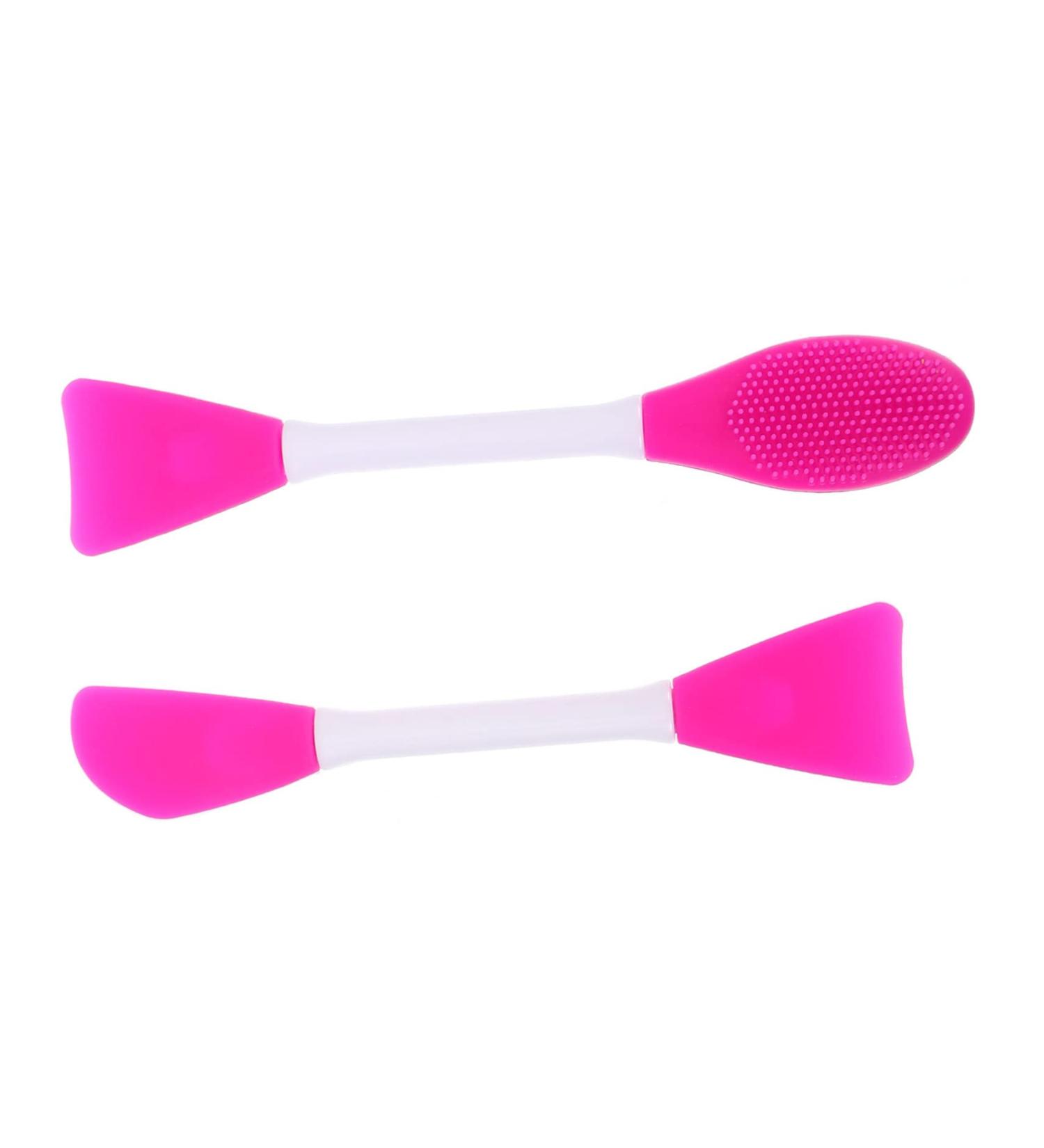 minkissy 1 Film Stick Set Brush Brush Cosmetic Brush Double-head Brush Skin Care Brush Skin Care Beauty Tool Multifunctional Silicone Brush Portable Brush Purple Plastic - Buy Online on GoSupps.com