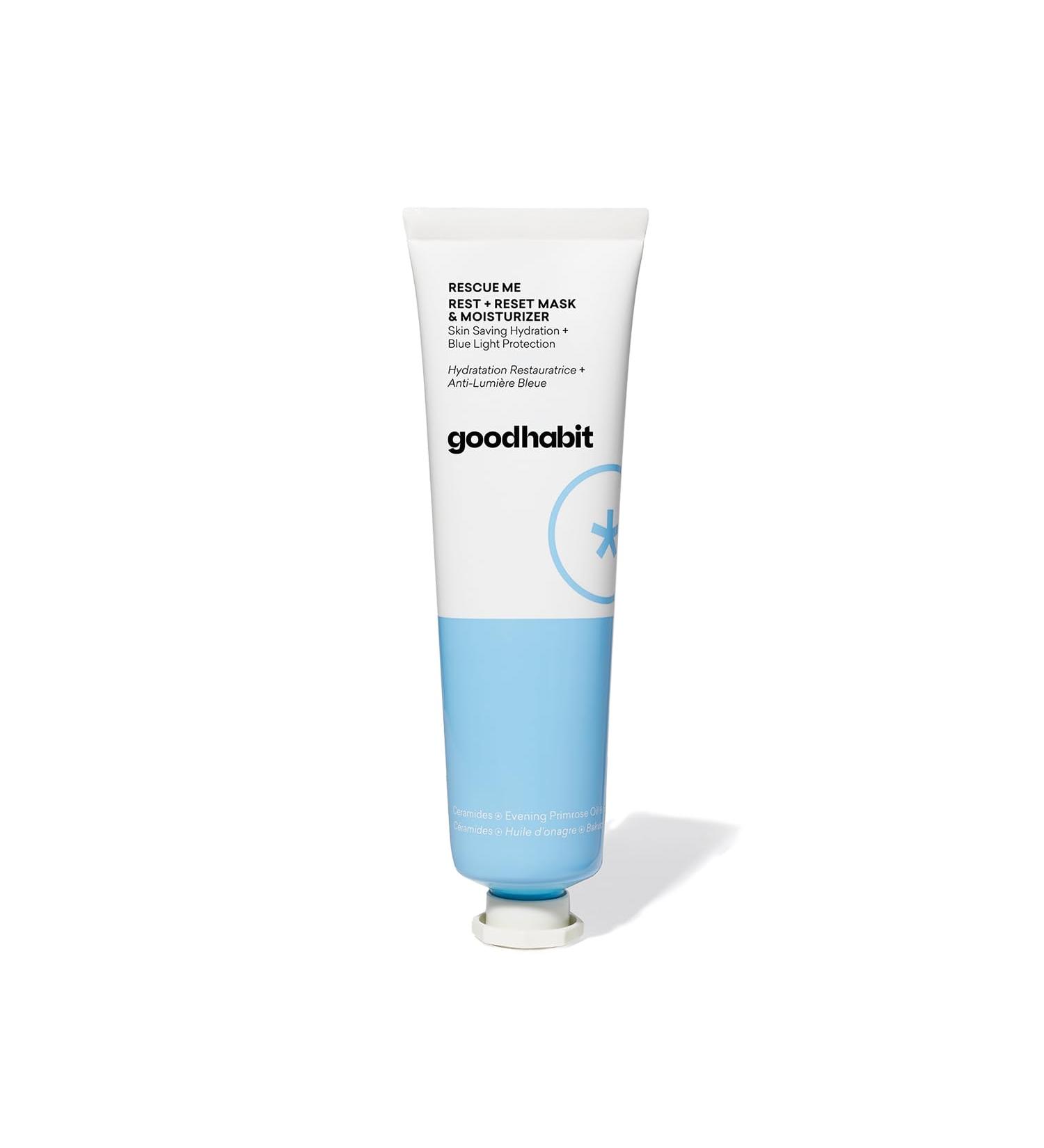 goodhabit Rest + Reset Mask & Moisturizer - Overnight Hydration with Ceramides & Bakuchiol | 2.8 oz | International Shipping - Buy Online on GoSupps.com