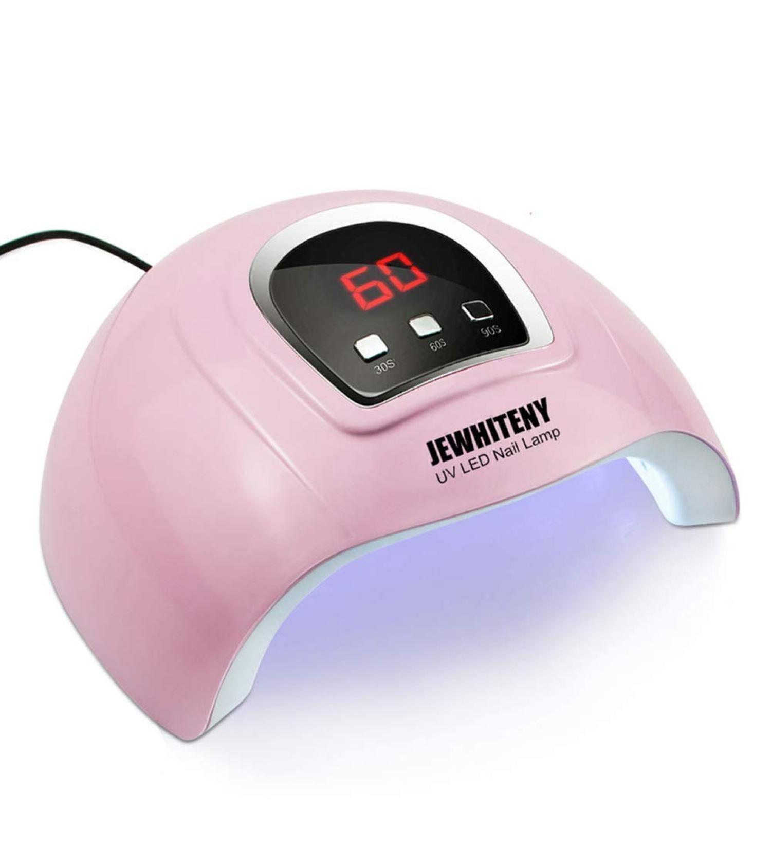 Professional UV LED Nail Lamp 54W with LCD Display and Timer Setting for Gel Nail Polish Drying - Nail Art Tools with Auto Sensor - Buy Online on GoSupps.com