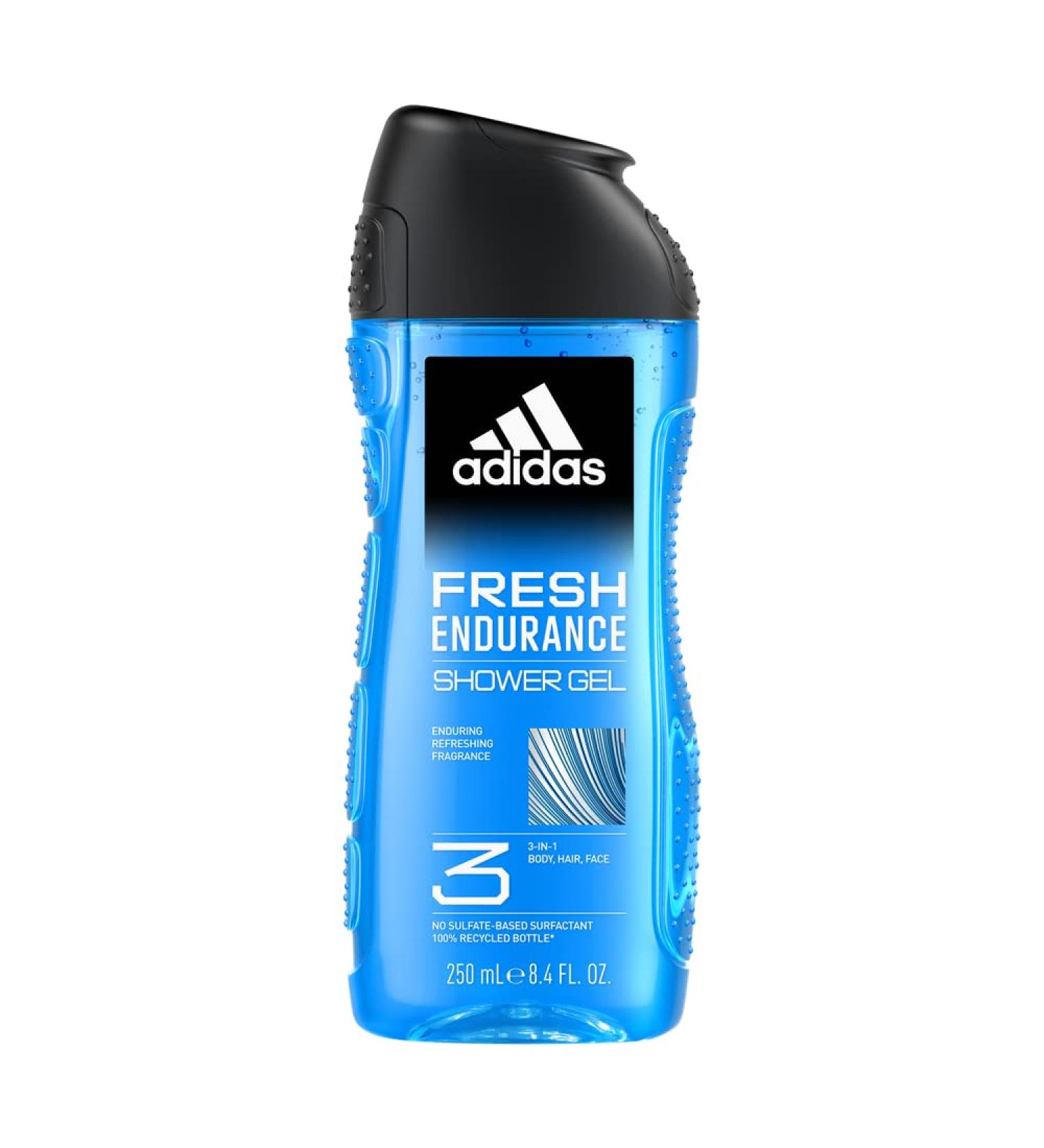 Shower Gel - Endurance by Adidas for Men - 8.4 oz Shower Gel - Buy Online on GoSupps.com