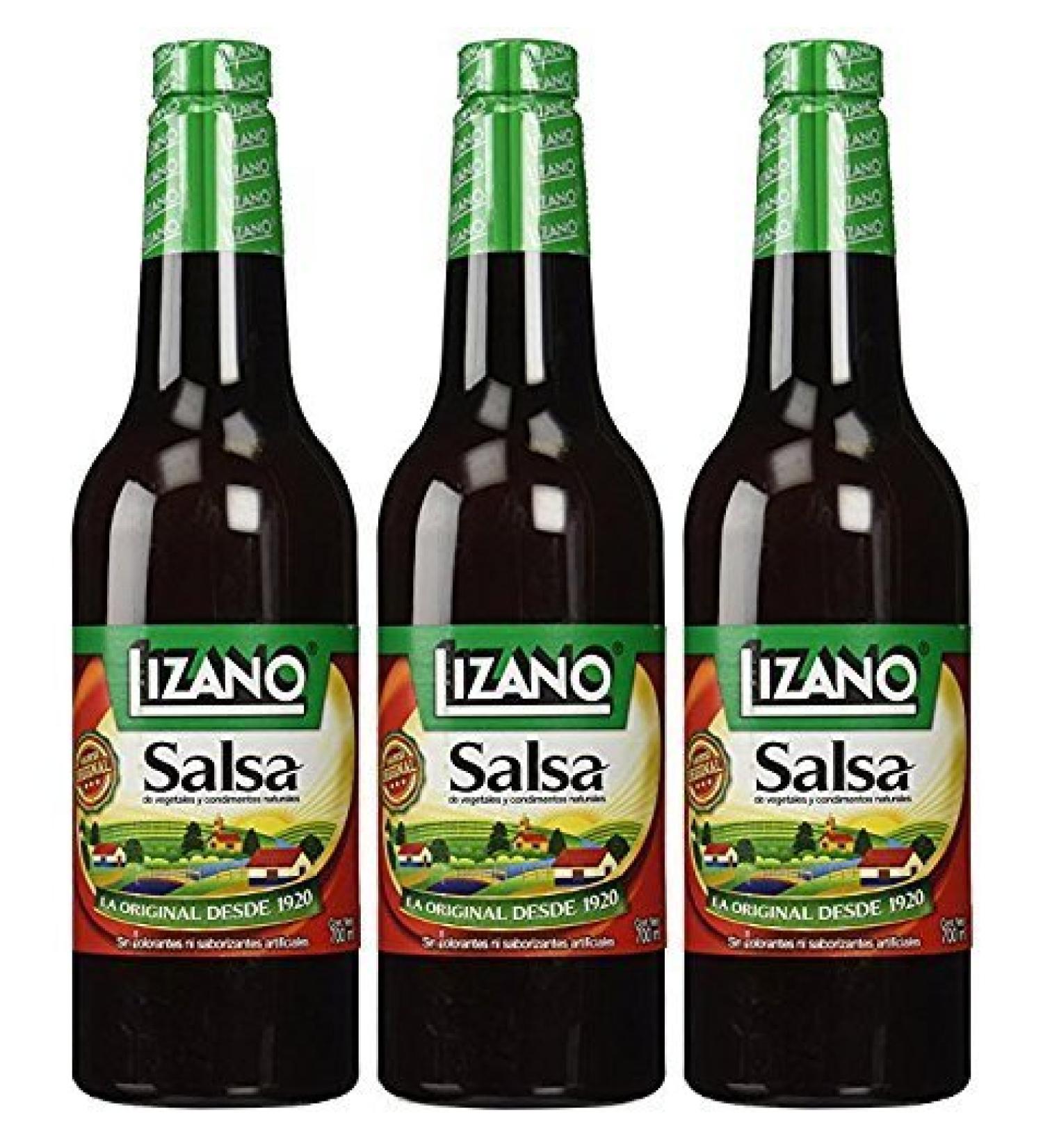 Lizano Salsa 700 mL/23 oz., 3 Bottle 23.7 Fl Oz (Pack of 3)