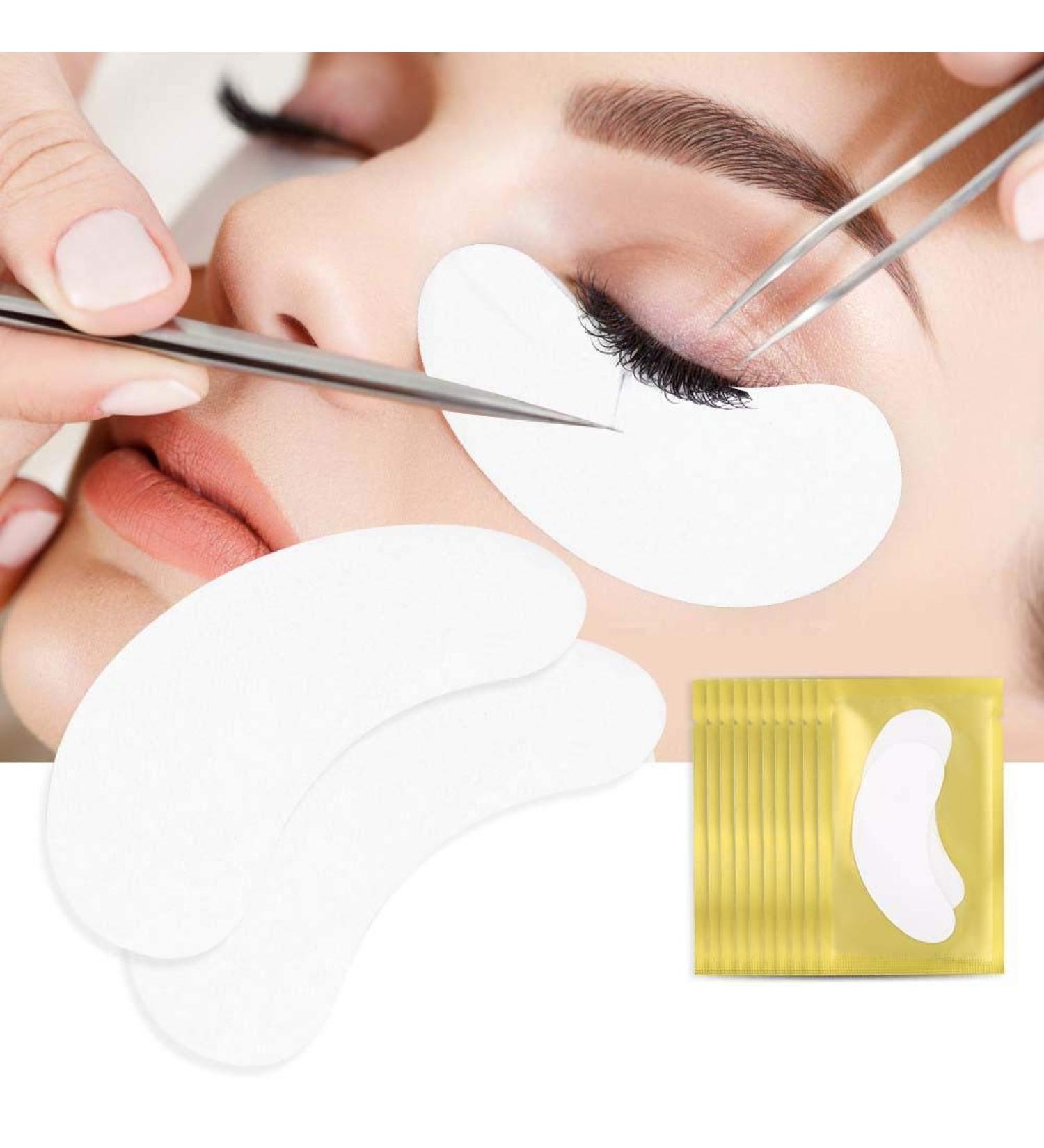 Hydrogel Eye Pads for Eyelash Extensions - Collagen Eye Gel Patches (50 Packs Gold) | International Shipping - Buy Online on GoSupps.com