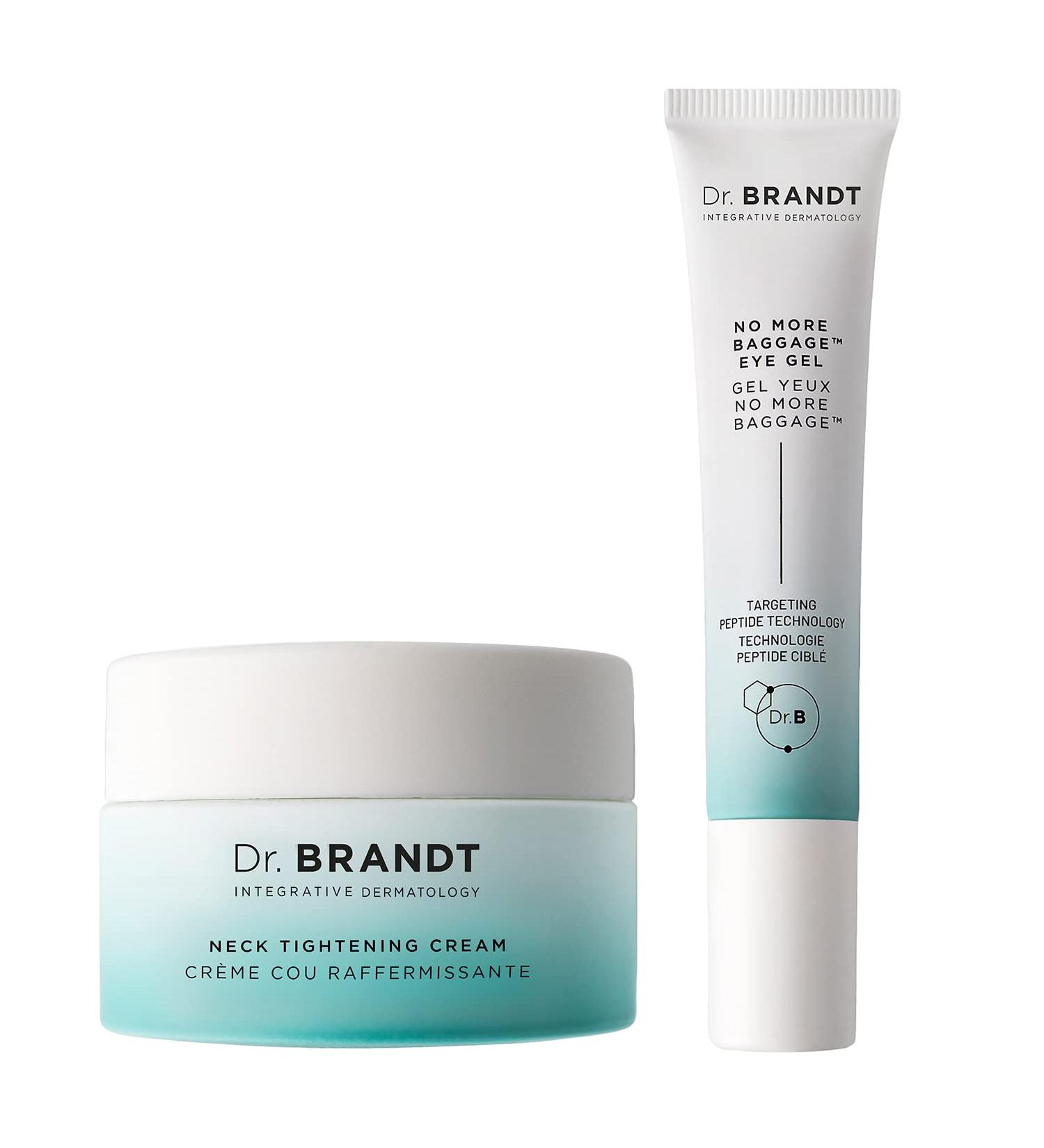Dr. Brandt Eye Gel & Neck Cream Duo: Say Goodbye to Bags and Sagging Skin - Buy Online on GoSupps.com