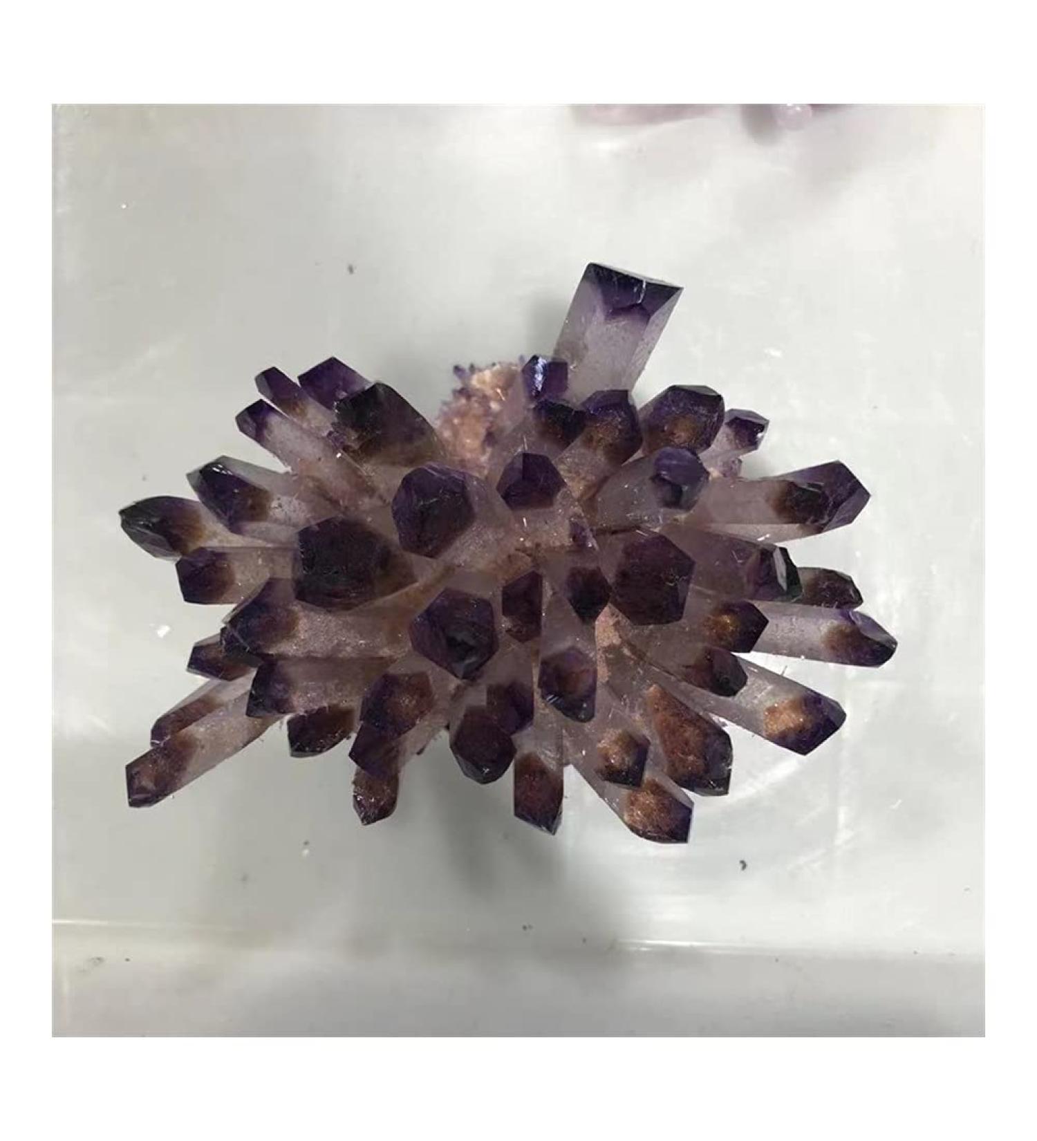 Natural Crystal Rough 1pc Natural Purple Crystal Cluster Stone geomantic furnishings degaussing Transfer Home furnishings Amethyst (Size : 380-400g) - Buy Online on GoSupps.com