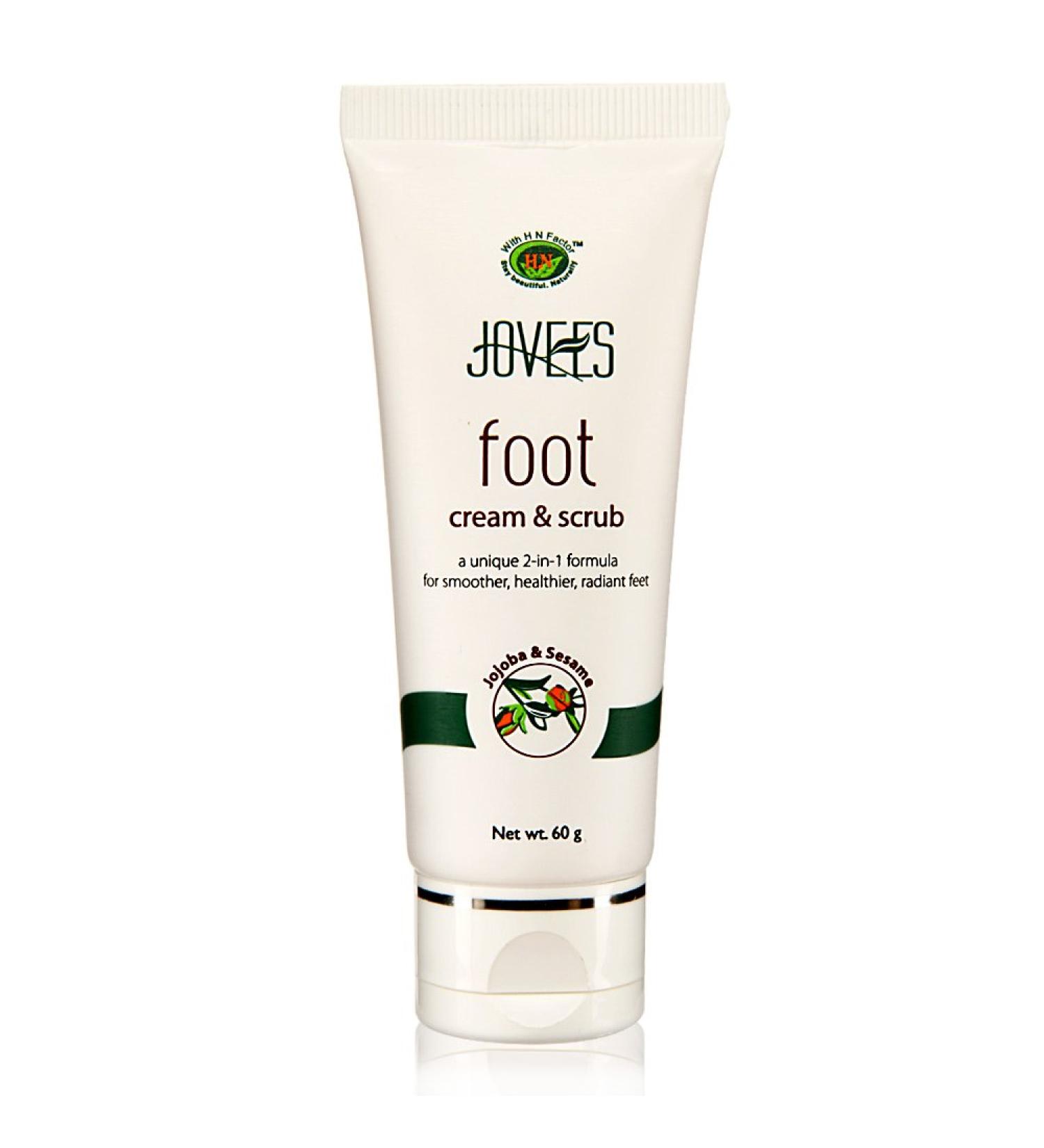 Cr me & Scrub 60 g Jovees Pied