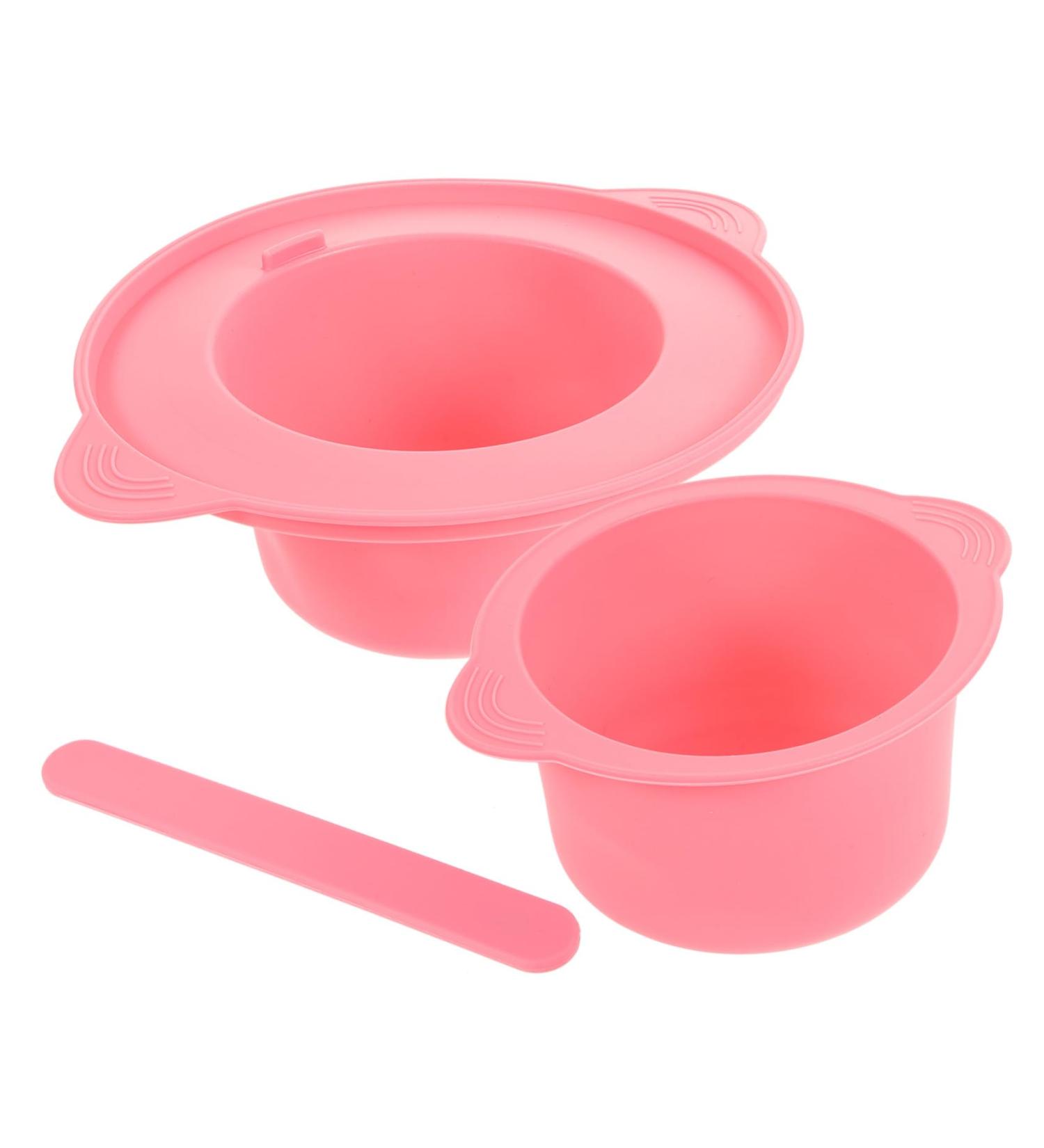 Buy Silicone Bowl Set for DIY Projects - Ideal for Heating Plaster Wax & Facial Treatments | International Shipping Available - Buy Online on GoSupps.com