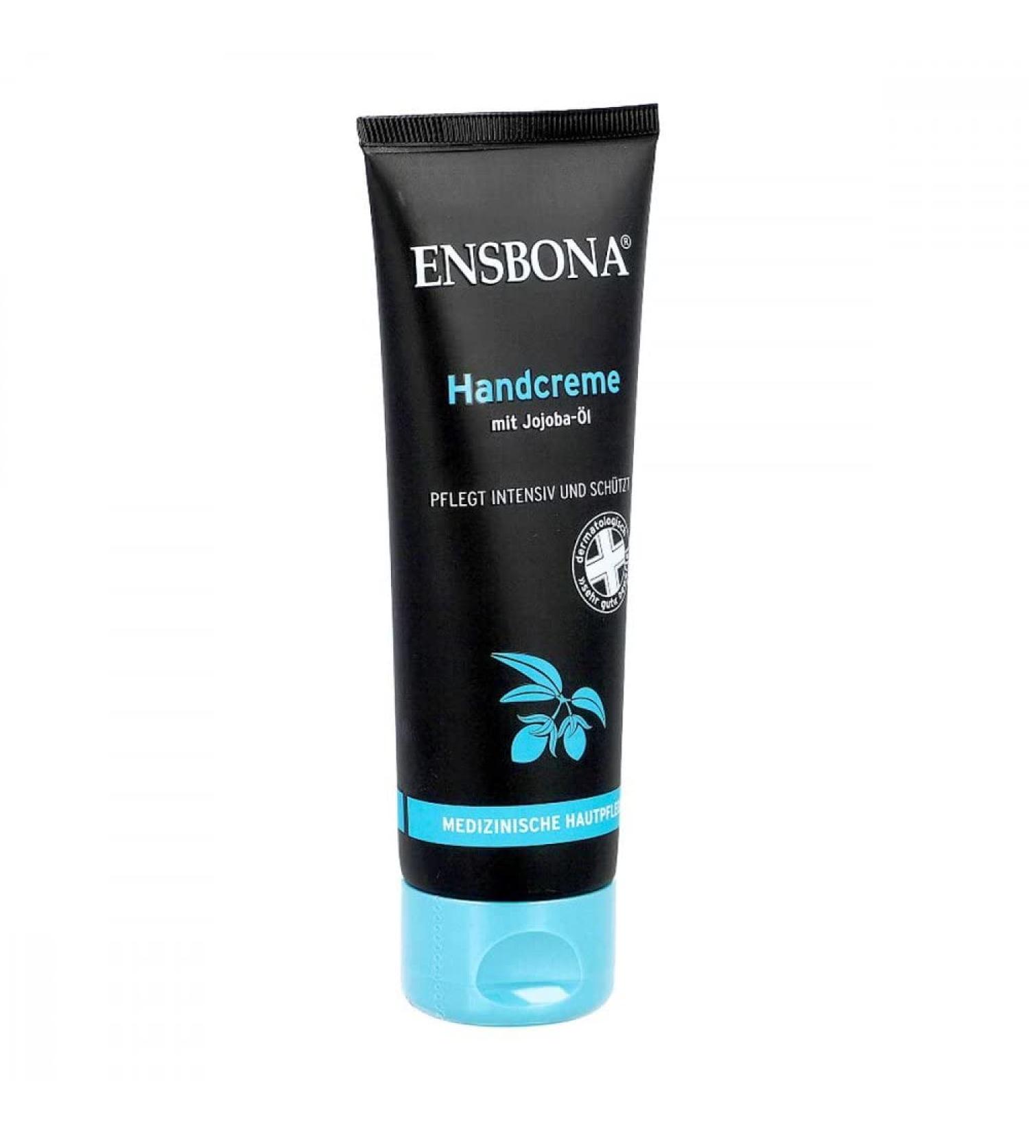 Ensbona Hand Cream with Jojoba Oil - Nourishing 75ml for Soft Hydrated Hands - International Shipping Available - Buy Online on GoSupps.com