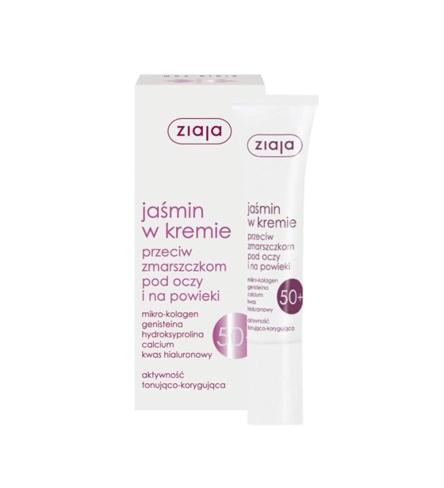 Jasmine Anti-Wrinkle Cream 50+ for the eyes 15ML by Ziaja