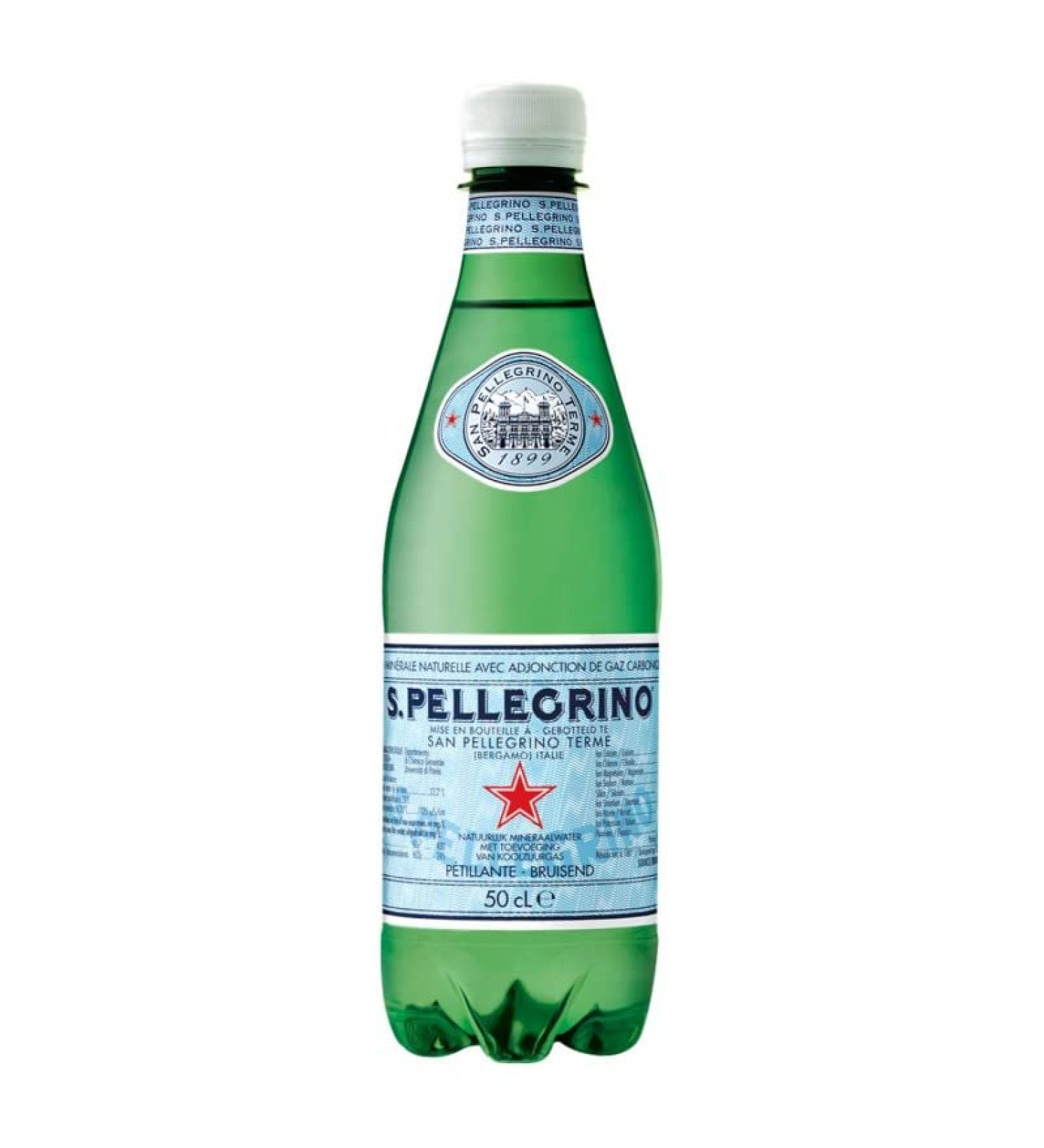 San Pellegrino - Natural Sparkling Mineral Water 50 cl - Pack of 4 - Sold as a Lot - Buy Online on GoSupps.com