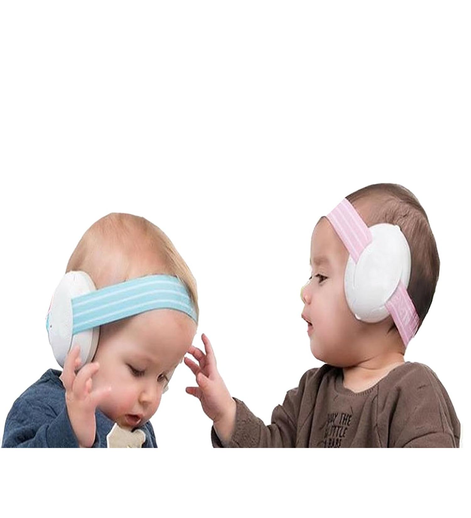 Brigamo Kiddie Muff Baby Earmuffs - Noise Protection Headphones for Toddlers & Babies | 26 dB Attenuation | Pink | International Shipping Available - Buy Online on GoSupps.com