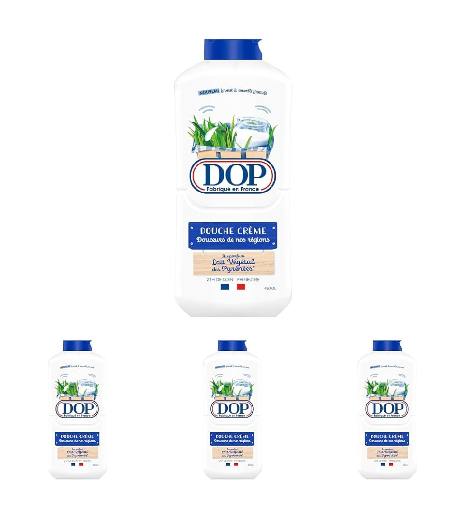 DOP Douche Lait Vegetal B480 (Lot de 4) 480 ml (Lot de 4) - Buy Online on GoSupps.com