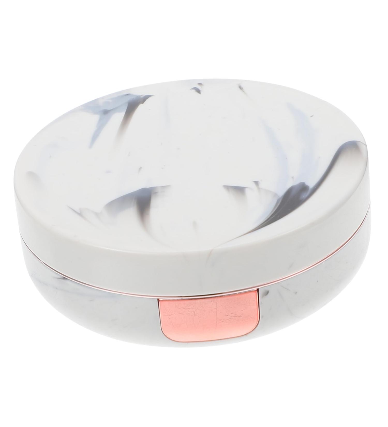 Buy SOLUSTRE 1 Set Box Contact Lens Case - Travel Friendly Plastic Set in White - Perfect for International Shipping - Buy Online on GoSupps.com