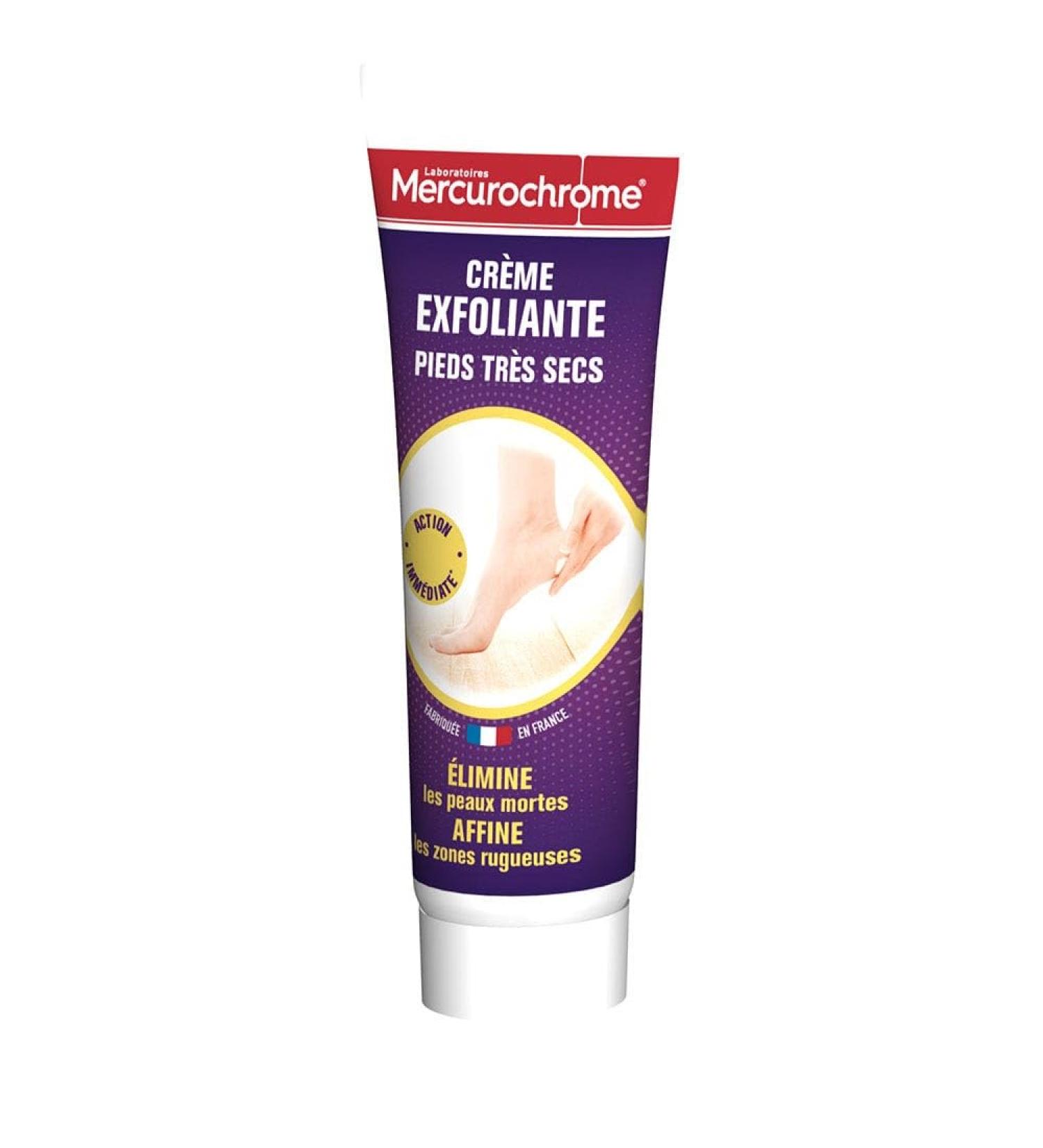 Mercurochrome Mercurochrome Exfoliating Foot Cream 75ml