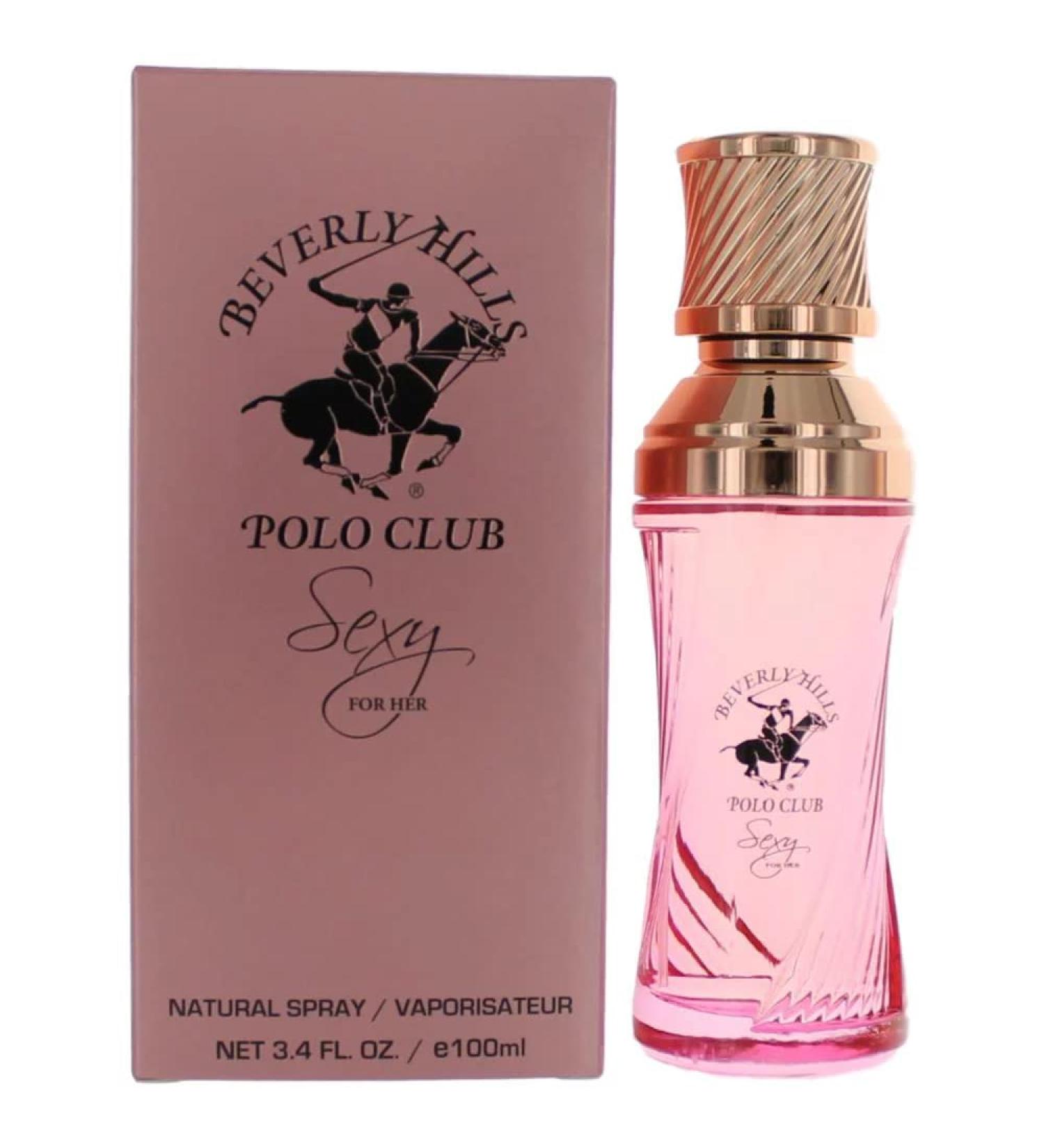 Beverly Hills Polo Club SEXY FOR HER - Perfume for Women with Notes of Citrus Jasmine and Rose - Fresh & Floral Fragrance Scent - Eau De Parfum Spray 3.40fl.oz / 100ml (Packaging May Vary)