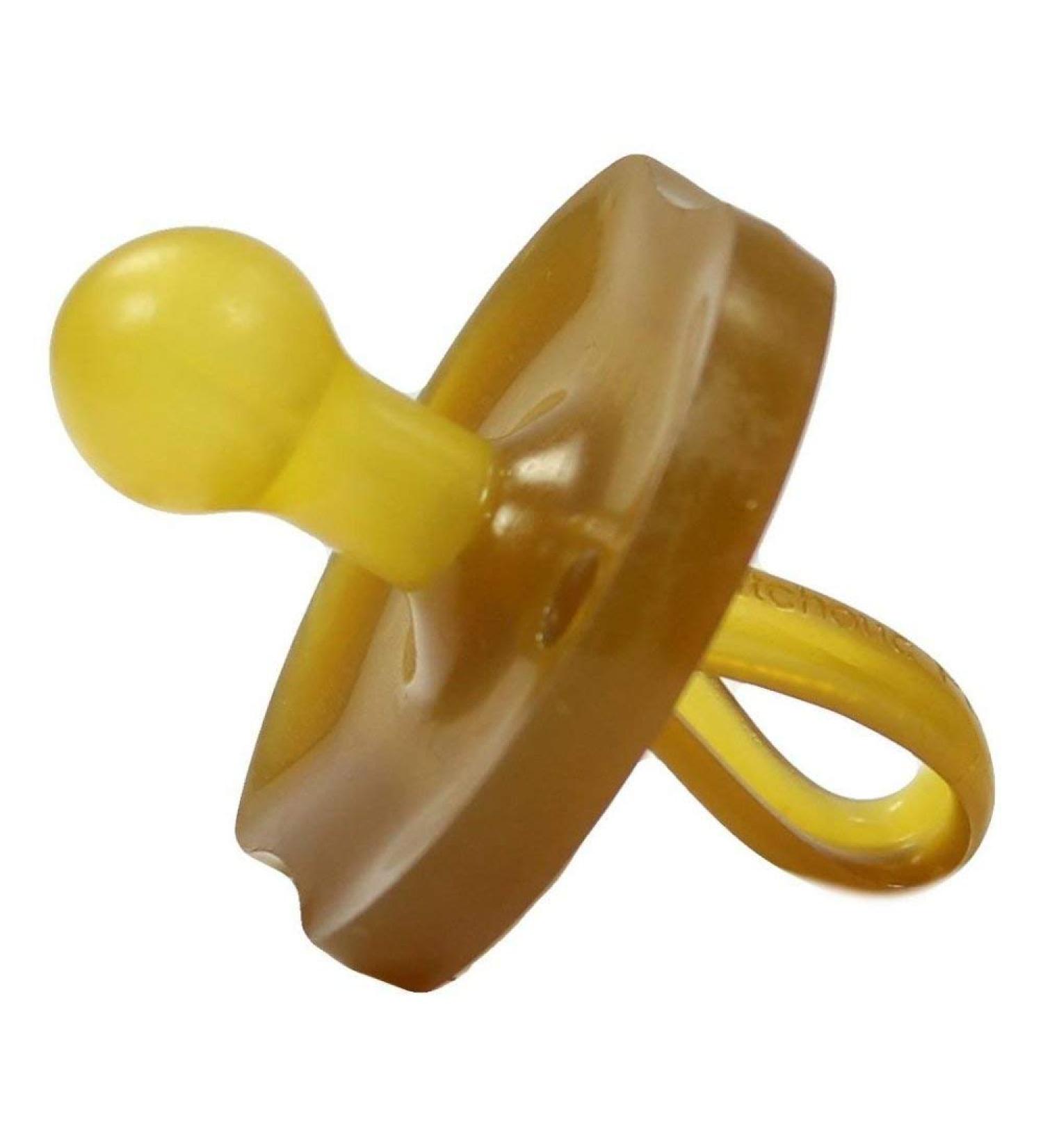 Pacifier 100% natural rubber. Size M 4-12 M.