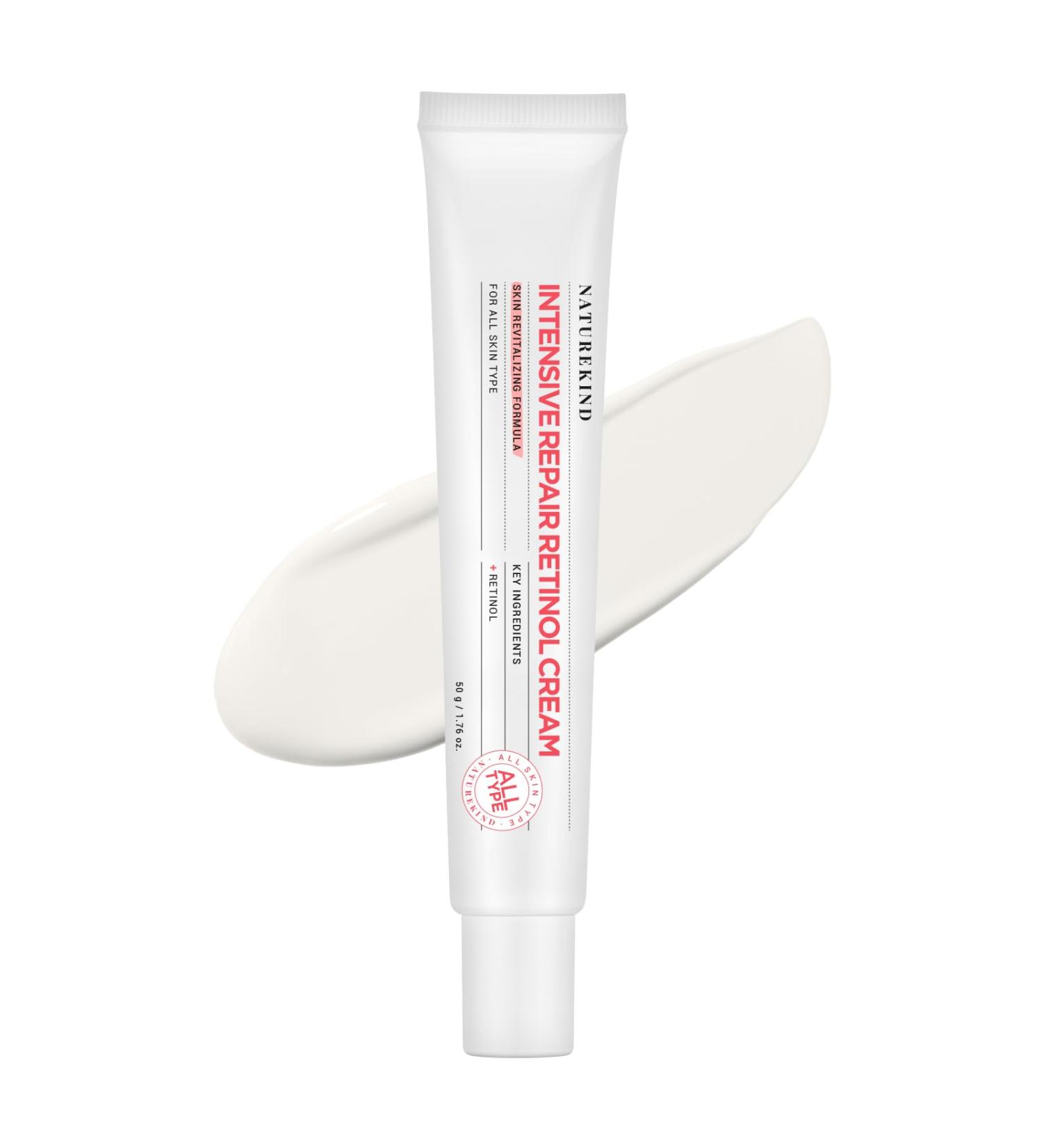 Repair Retinol Cream with Bakuchiol & Niacinamide | Anti-Aging Treatment for Face & Eyes | Korean Skincare 50g - Buy Online on GoSupps.com