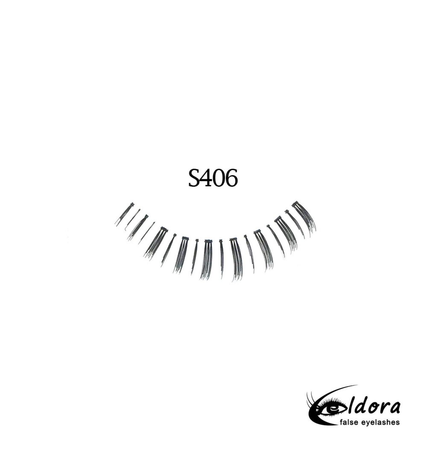 Eldora False Eyelashes S406 Bottom Lashes