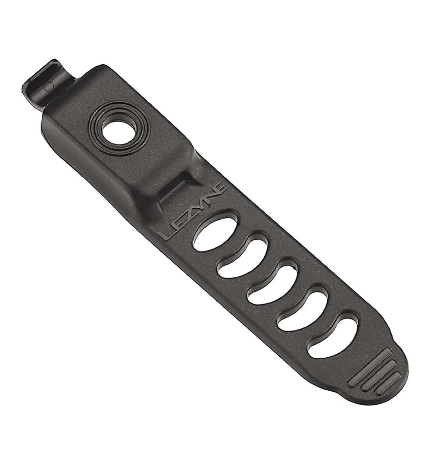 Lezyne replacement mount Replacement mount with rubber for Hecto Micro Macro Power Super and Deca D | black