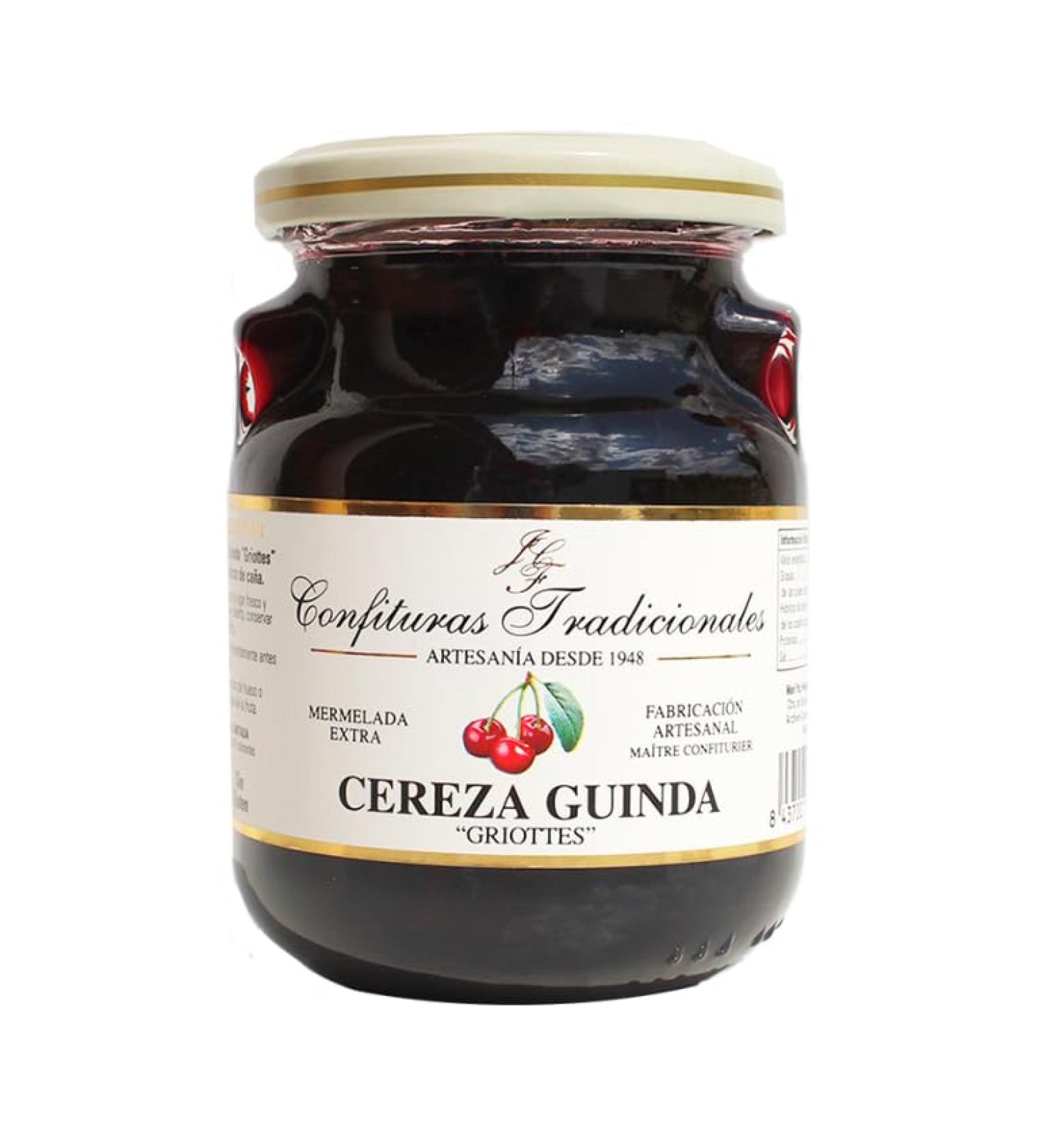 Traditional Jams | Cherry Jam "Griotte" - Pot 300 gr. - Buy Online on GoSupps.com