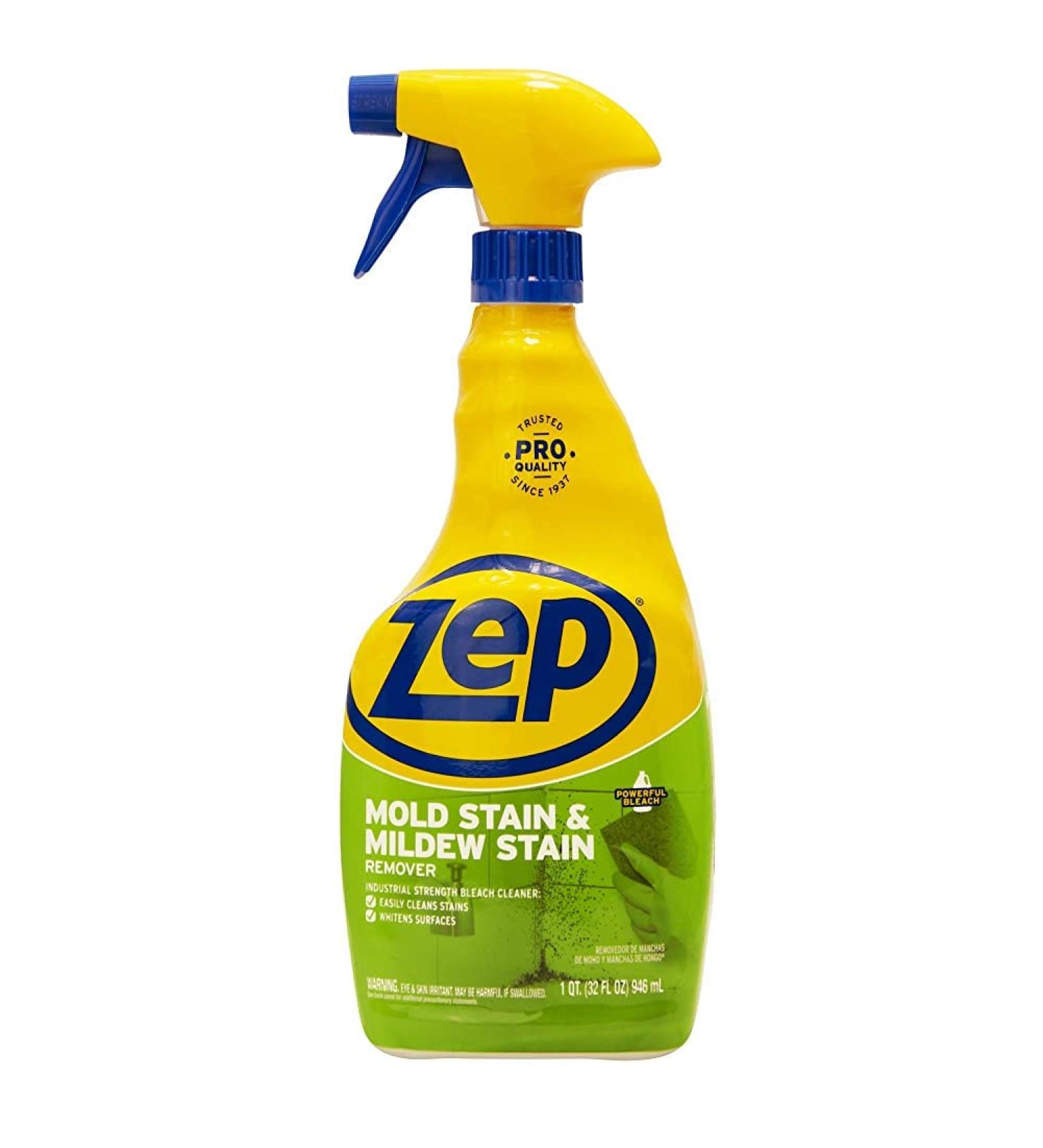 Zep Mold & Mildew Stain Remover - 32 oz | Effective Cleaner for Home & Outdoor Use | Fast International Shipping - Buy Online on GoSupps.com