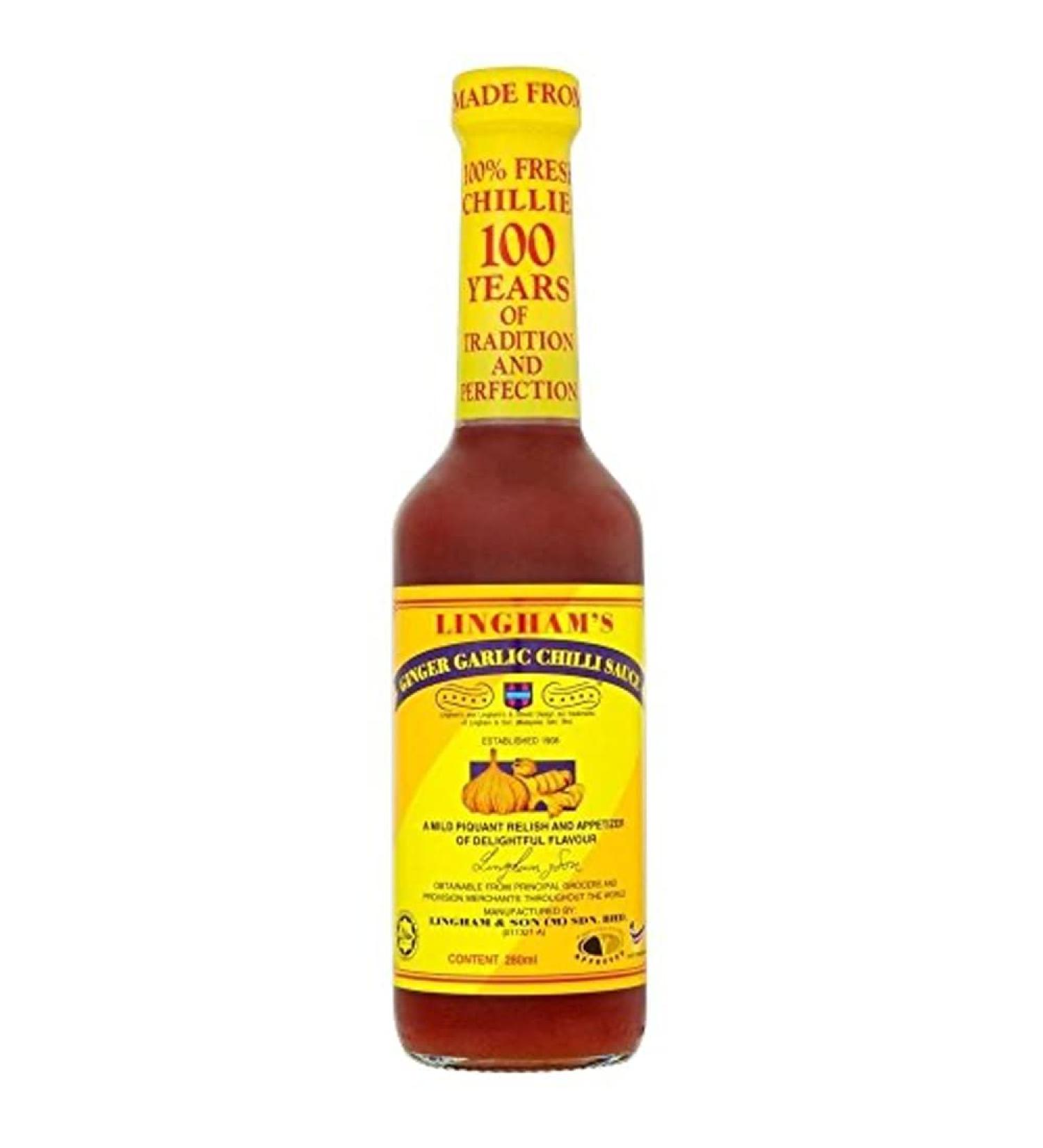 Lingham's Ginger Garlic & Chilli Sauce (280ml)