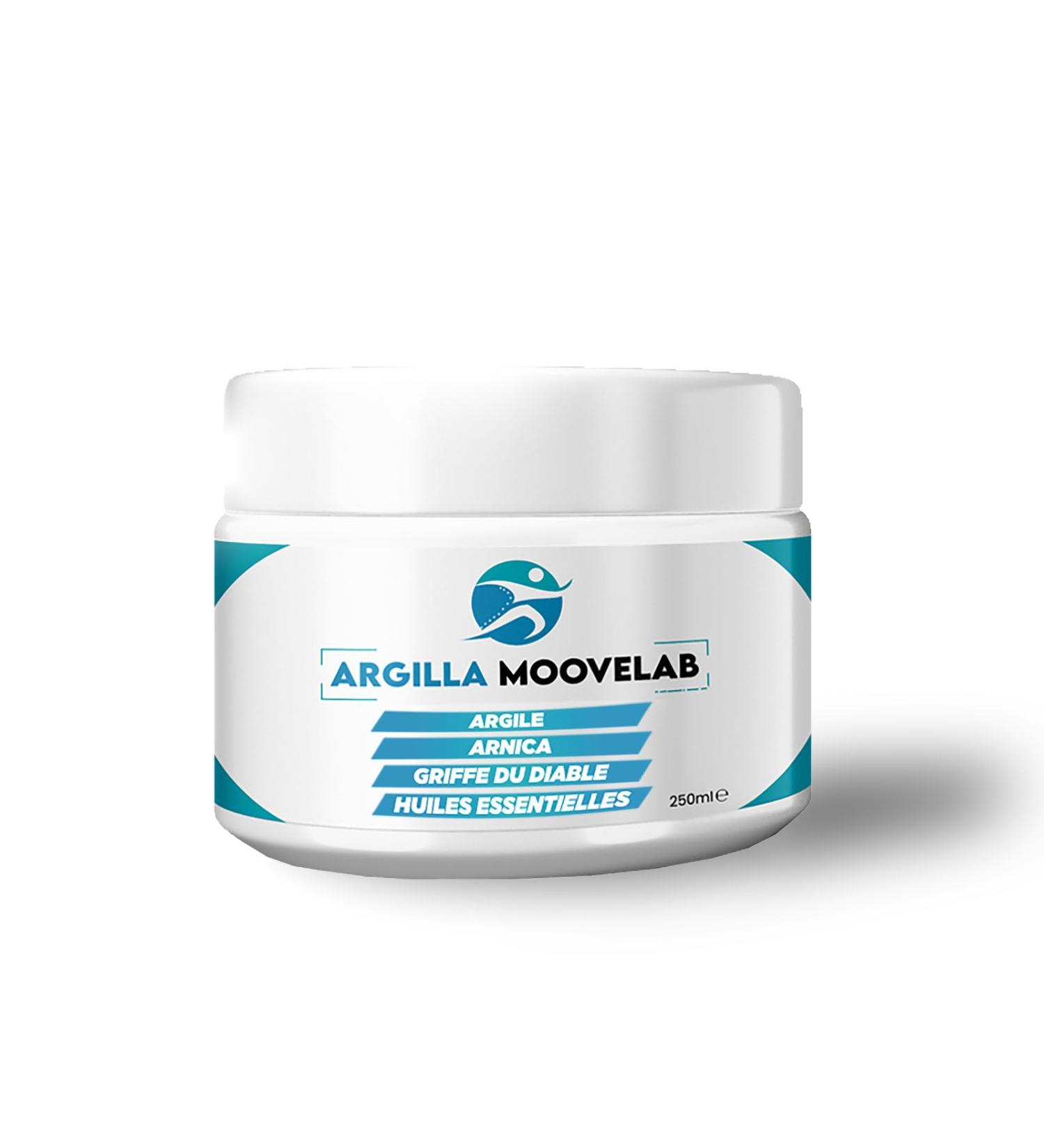 ARGILE MOOVELAB Argile avec Arnica Griffe du Diable et Huiles Essentielles - 250 ml