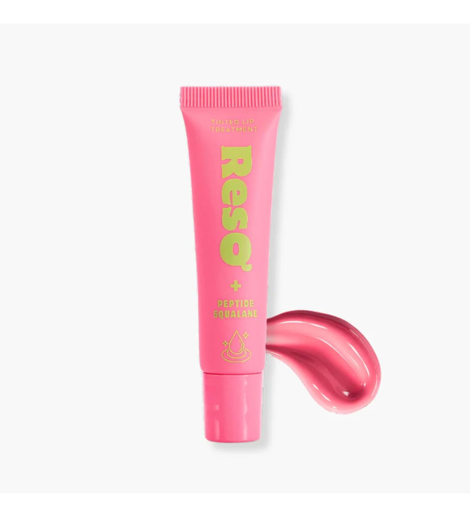 ResQ Peptide Lip Treatment Sorbet Tinted Lip Balm with Peptides and Squalane Moisturizing Lip Care for Chapped Lips Watermelon Flavor 0.46 OZ /13G Pack of 1 Sorbet 0.46 Ounce /13G(Pack of 1) - Buy Online on GoSupps.com