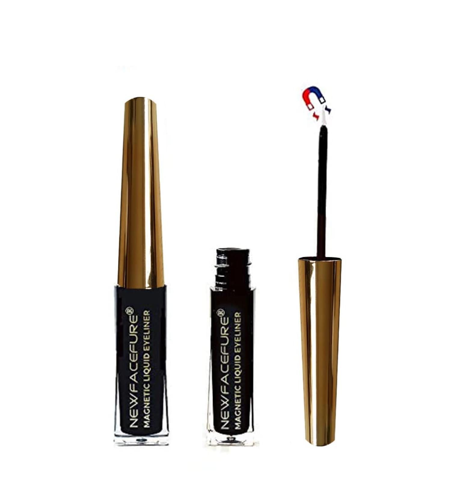 Newfacefure Magnetic Eyeliner - Waterproof High-End Formula for Natural Look Makeup with Magnets Lashes - Clear - Buy Online on GoSupps.com