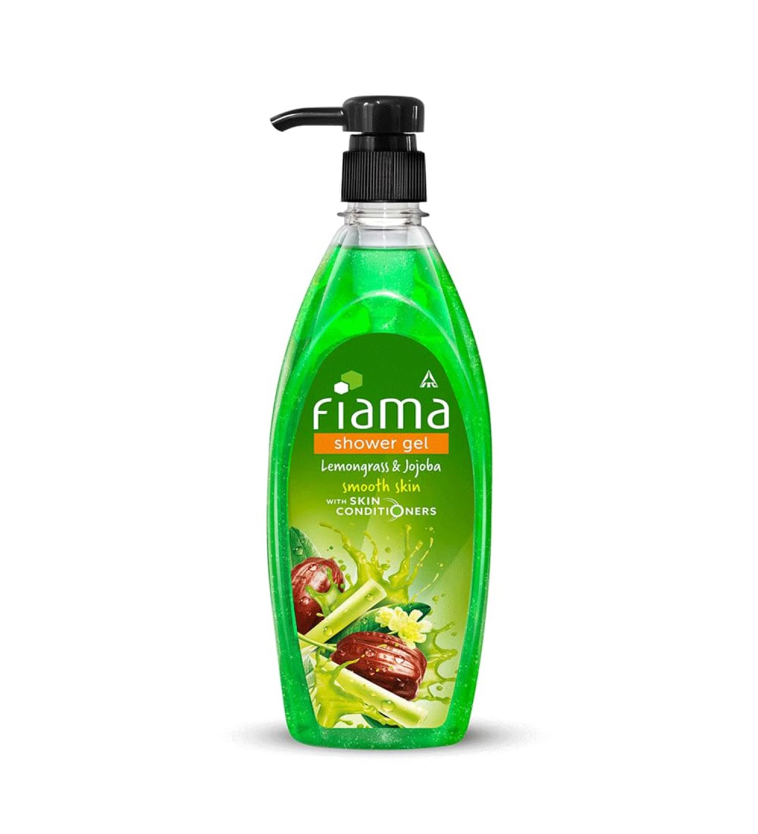 Fiama Shower Gel Lemongrass & Jojoba 550ml - Refreshing & Moisturizing Body Wash for All Skin Types | Buy Online Internationally - Buy Online on GoSupps.com