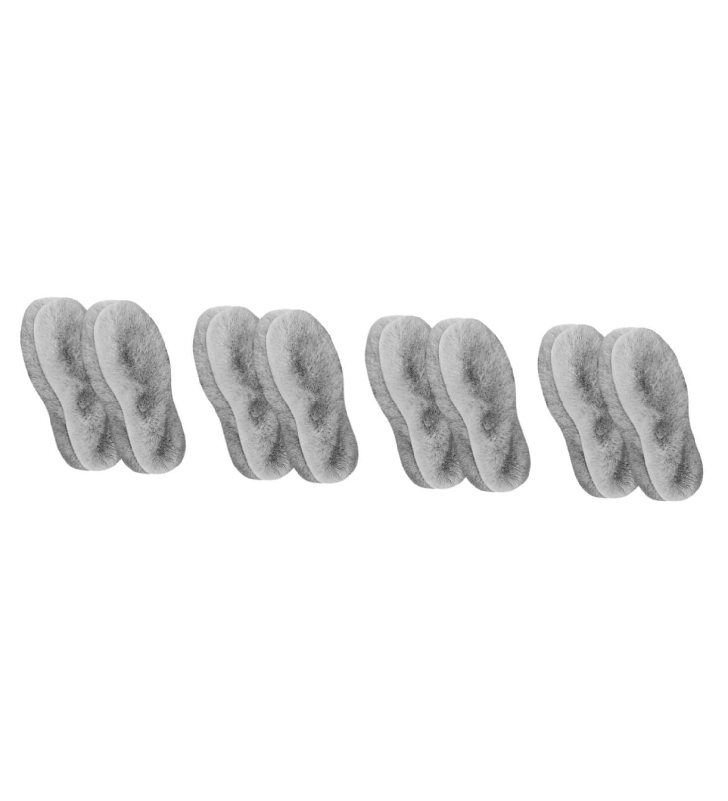 NOLITOY 16 Pairs Fluffy Insoles for Winter | Unisex Shoe Inserts with Faux Rabbit Fur - Warm & Comfortable Footwear Solution - Buy Online on GoSupps.com