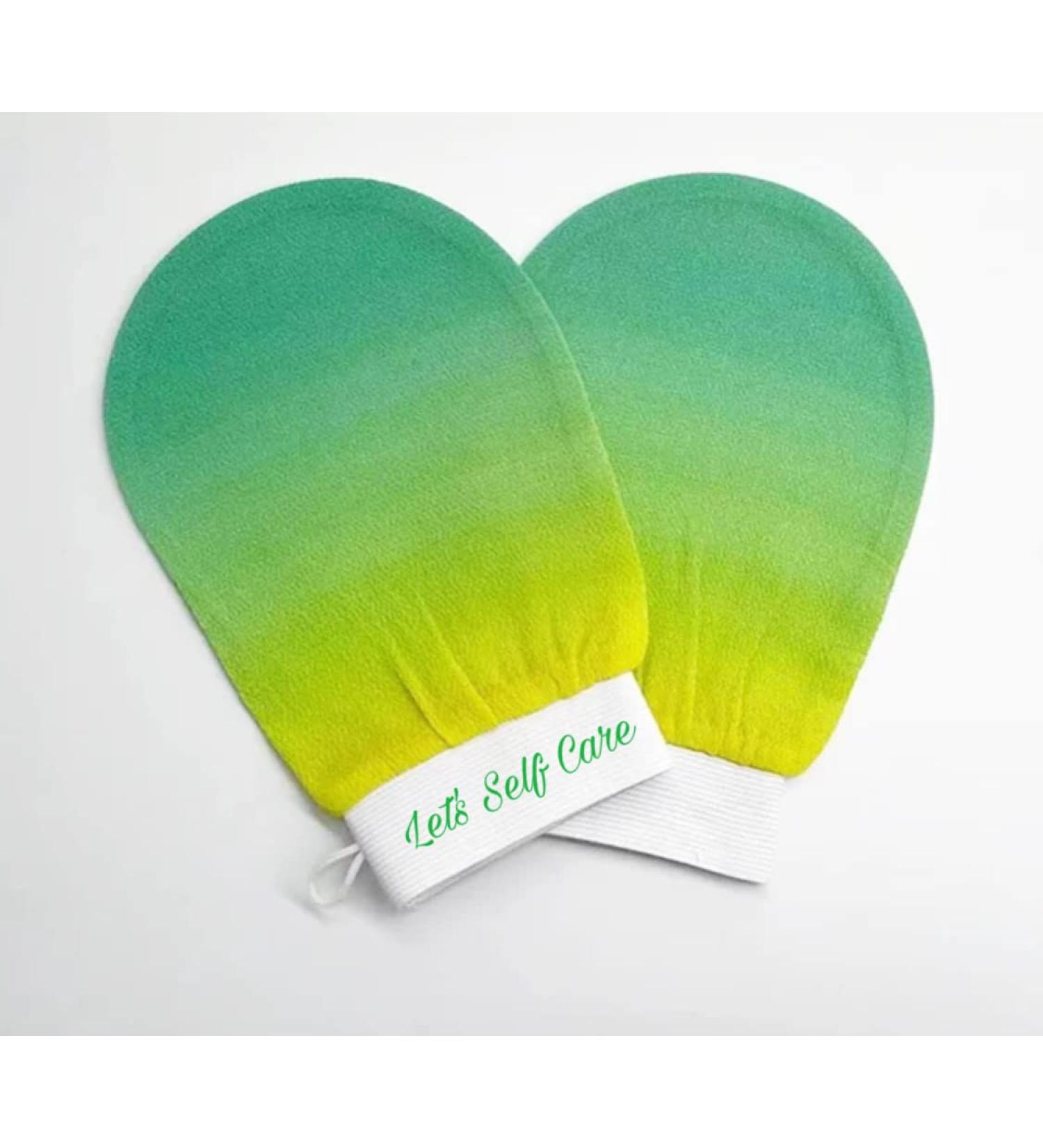 Premium Exfoliating Gloves for Men & Women | Exfoliating Shower & Bath Scrub Gloves | Ideal for Spa Massage & Body Scrubs - Buy Online on GoSupps.com