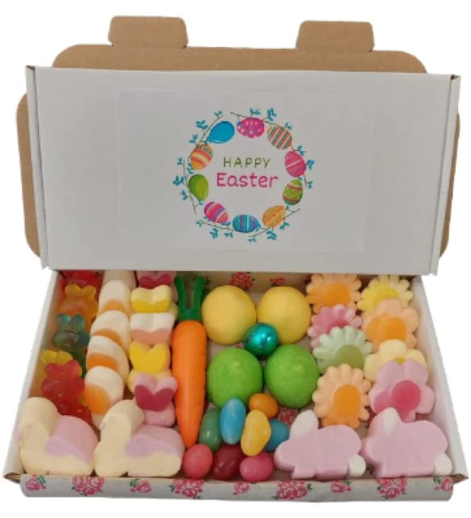 Easter Pick N Mix Sweets Gift Box Hamper Retro Sweet Present for Easter Egg Hunts bundle 230g - Buy Online on GoSupps.com