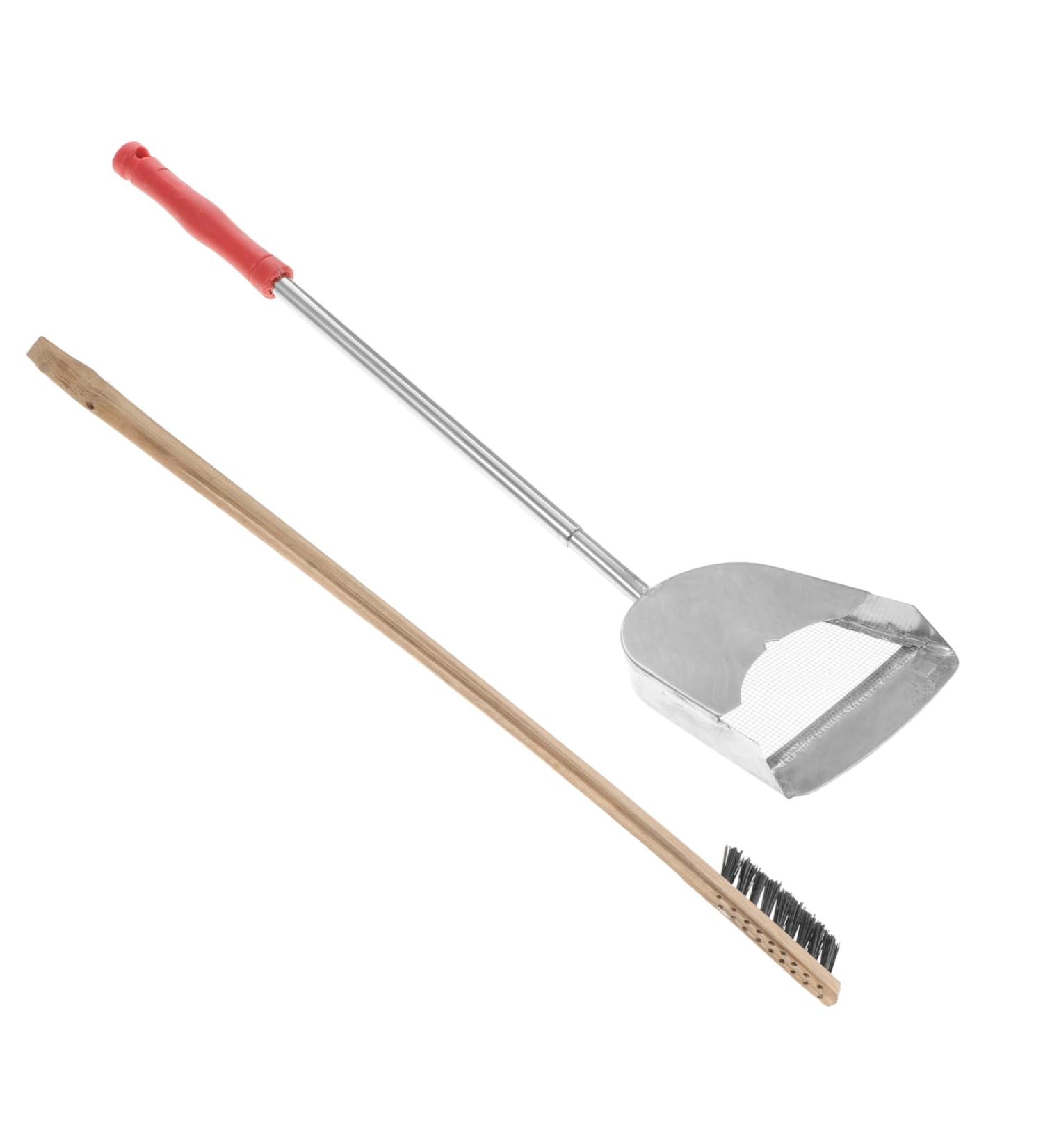 DOITOOL 2pcs Set Birdcage Brush Scoop Shovel Parrot Cage Accessory Parrot Cage Shovel Pet 7x9cm Assorted Color - Buy Online on GoSupps.com