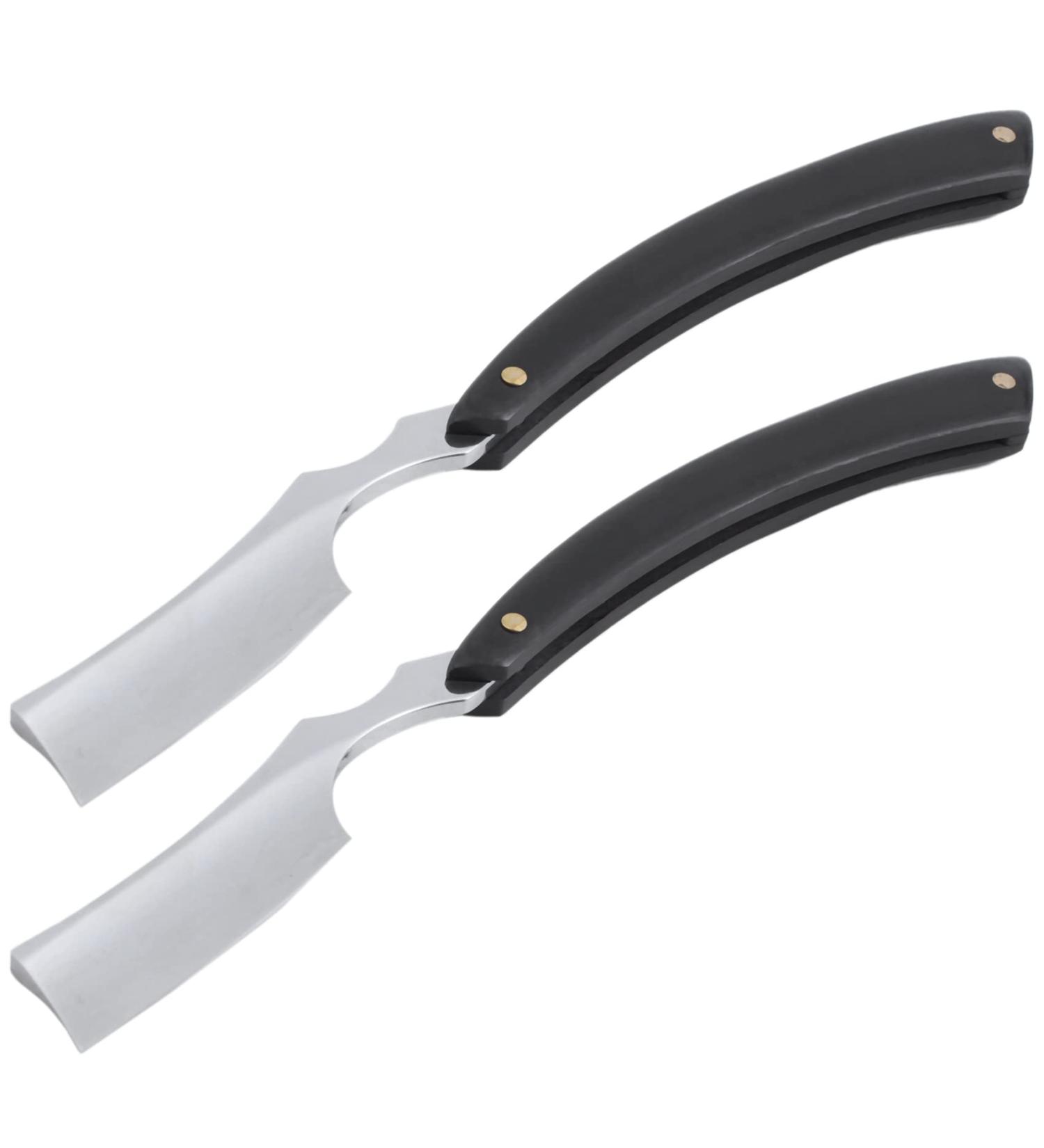 IGUATU 2X Handmade Archaistic Razors | Premium Gold Dollar Carbon Face Razor for a Perfect Shave - International Shipping - Buy Online on GoSupps.com