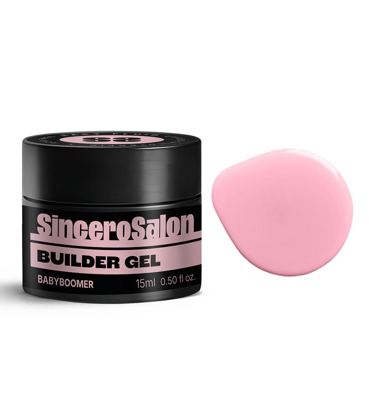 SINCERO SALON Easy Fluid Gel Construction Ongle UV - Babyboomer - TPO Free - Id al pour French Manucure - Nail Extension et Modelage - Cache les D fauts des Ongles - Builder Gel - 15ml 15 ml (Lot de 1) Babyboomer - Buy Online on GoSupps.com