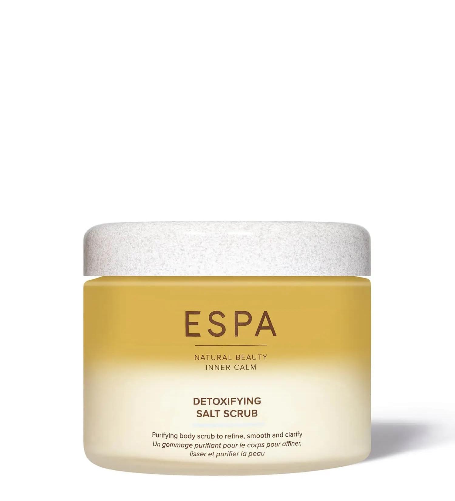 Buy ESPA Detoxifying Salt Scrub 700g | All Skin Types | Hydrate & Smooth Dry Skin - Buy Online on GoSupps.com