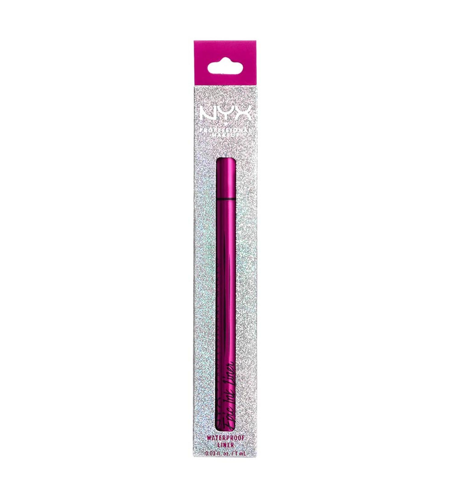 NYX Diamonds & Ice Epic Ink Liner Black - Waterproof Liquid Eyeliner Gift Set - Buy Online on GoSupps.com