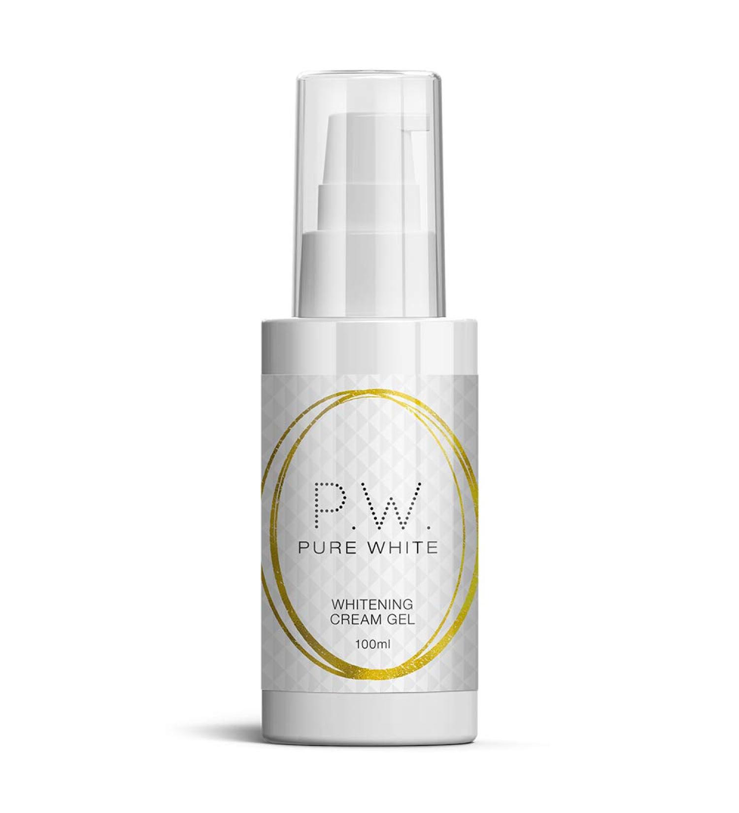 PURE SKIN TONE White Brightening Cream - BRIGHTER WHITE GEL Natural Ingredient - Buy Online on GoSupps.com